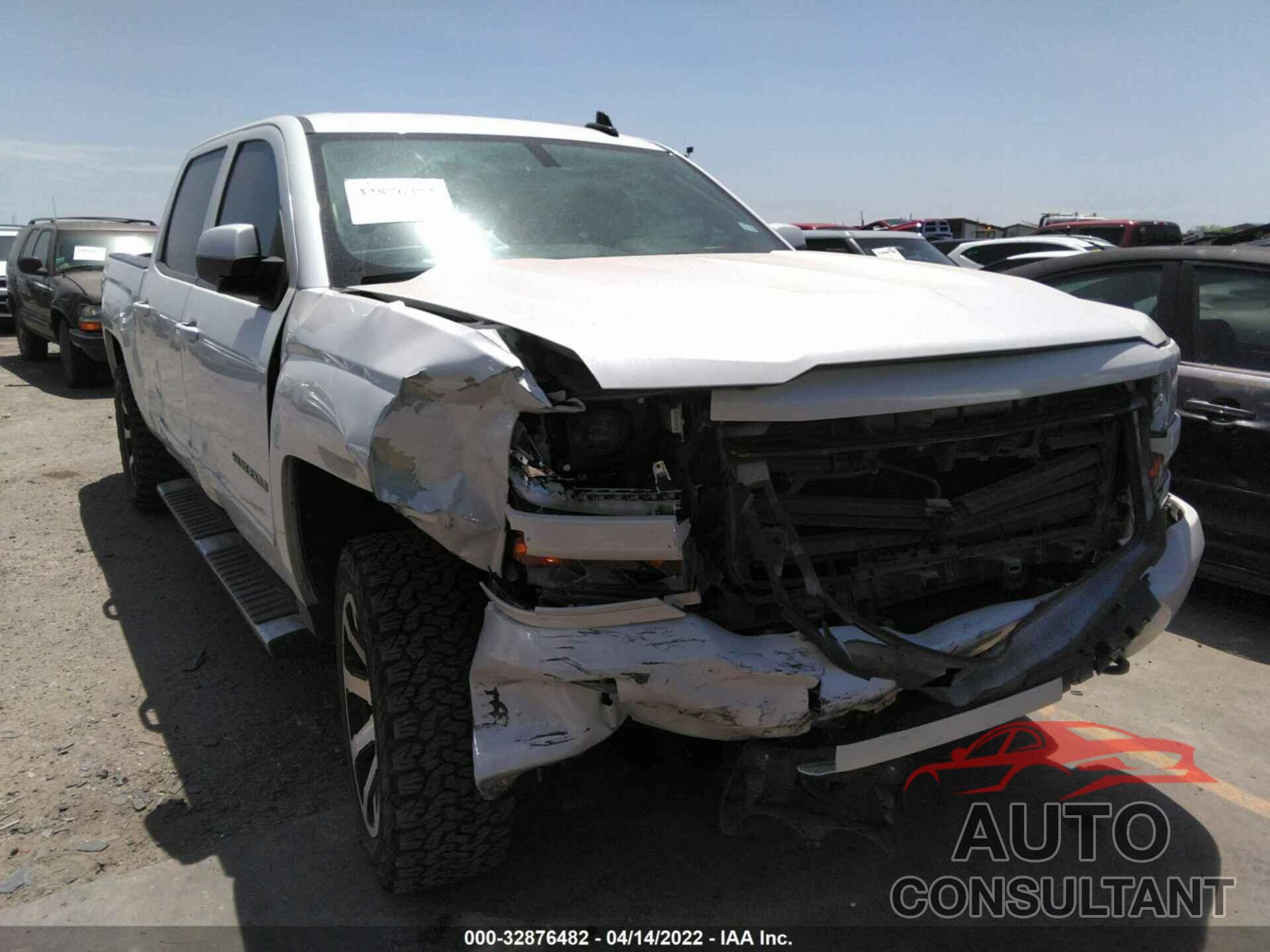 CHEVROLET SILVERADO 1500 2017 - 3GCUKREC0HG145419