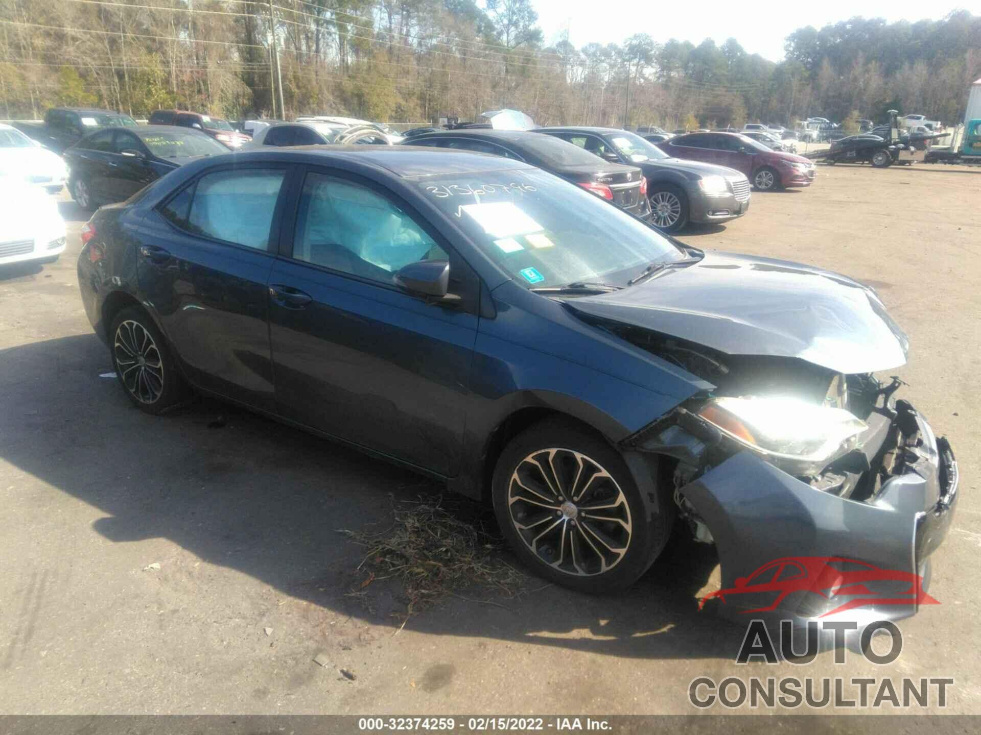 TOYOTA COROLLA 2016 - 2T1BURHE9GC567292