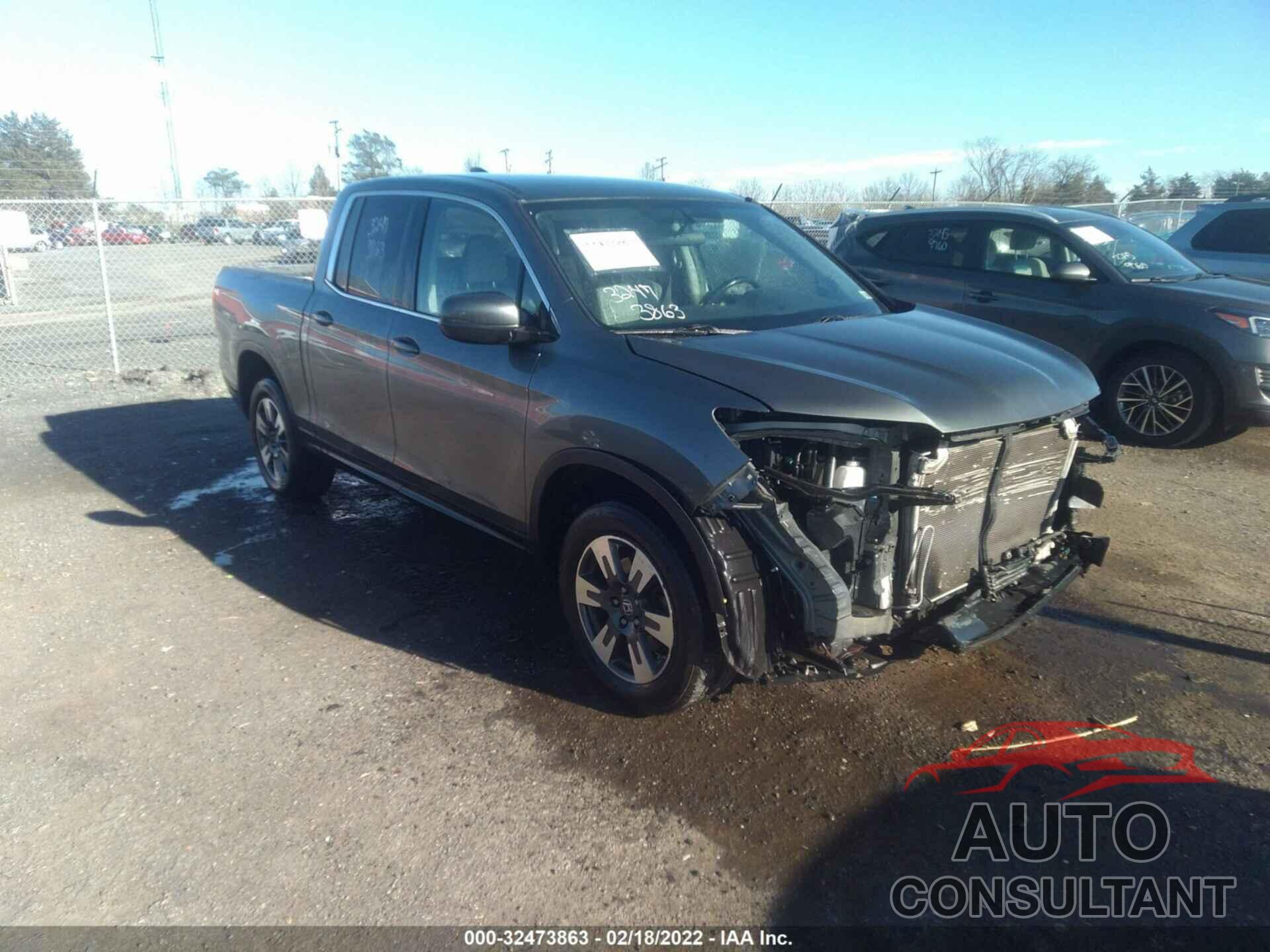 HONDA RIDGELINE 2017 - 5FPYK3F57HB030912