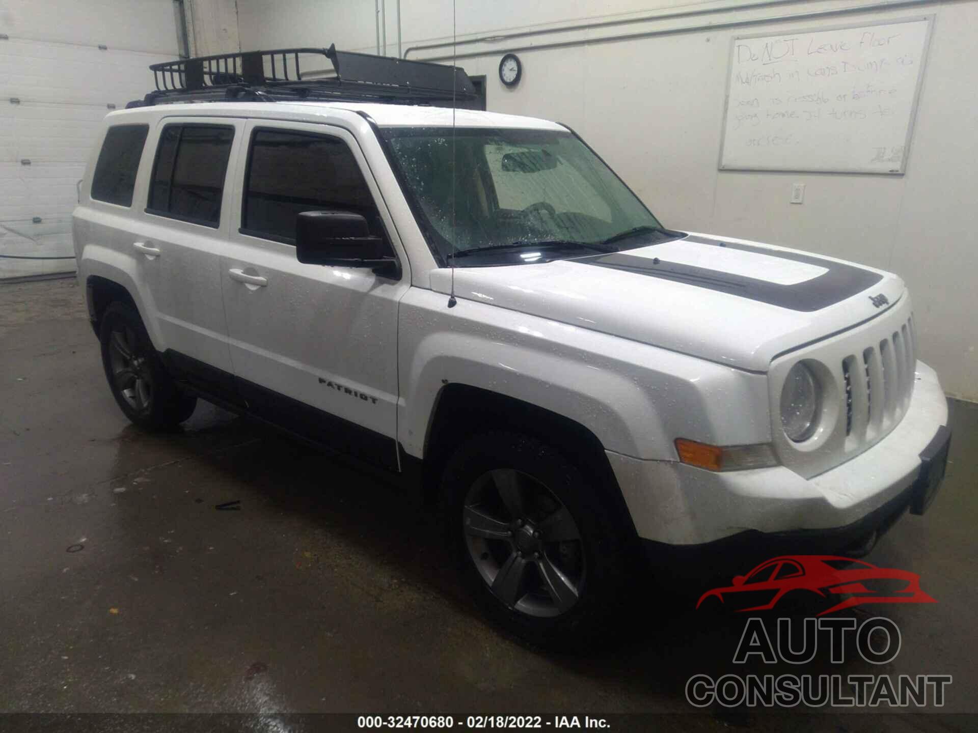 JEEP PATRIOT 2017 - 1C4NJRBB5HD135615