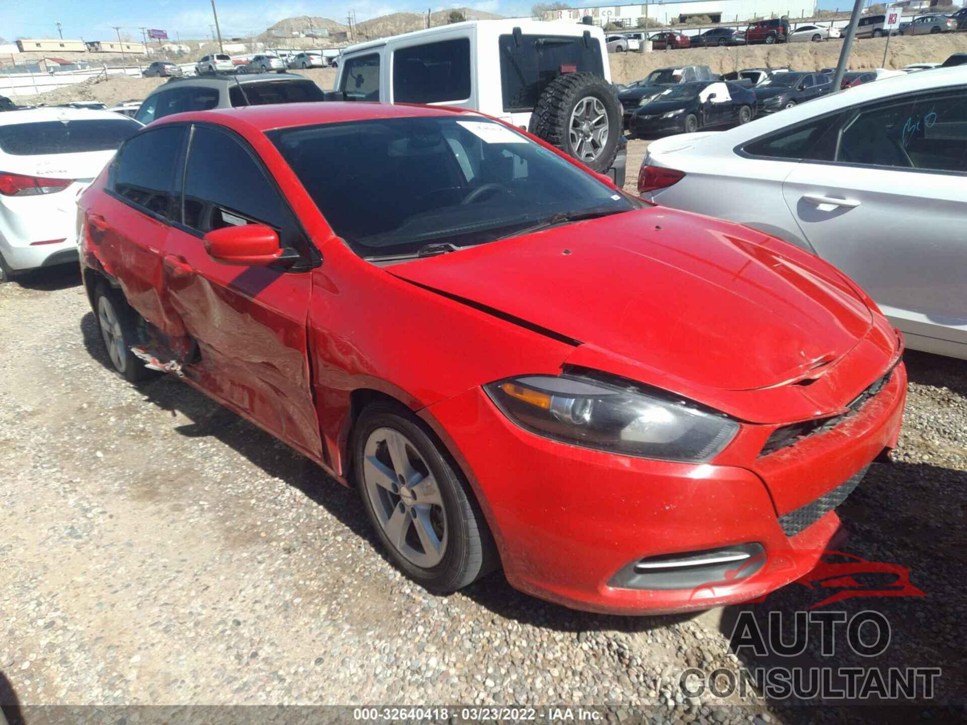 DODGE DART 2016 - 1C3CDFBB1GD635254