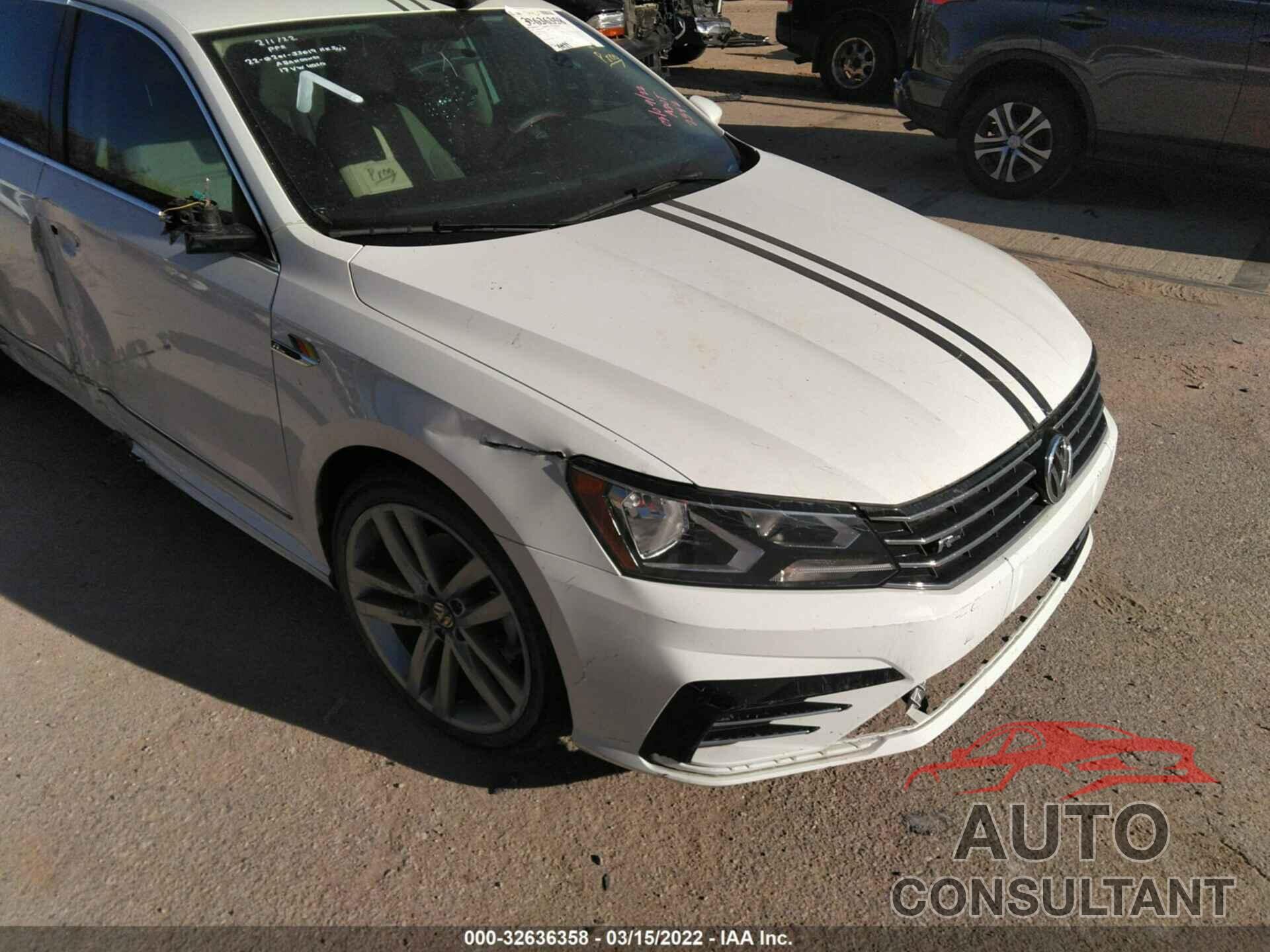 VOLKSWAGEN PASSAT 2017 - 1VWDT7A37HC015094