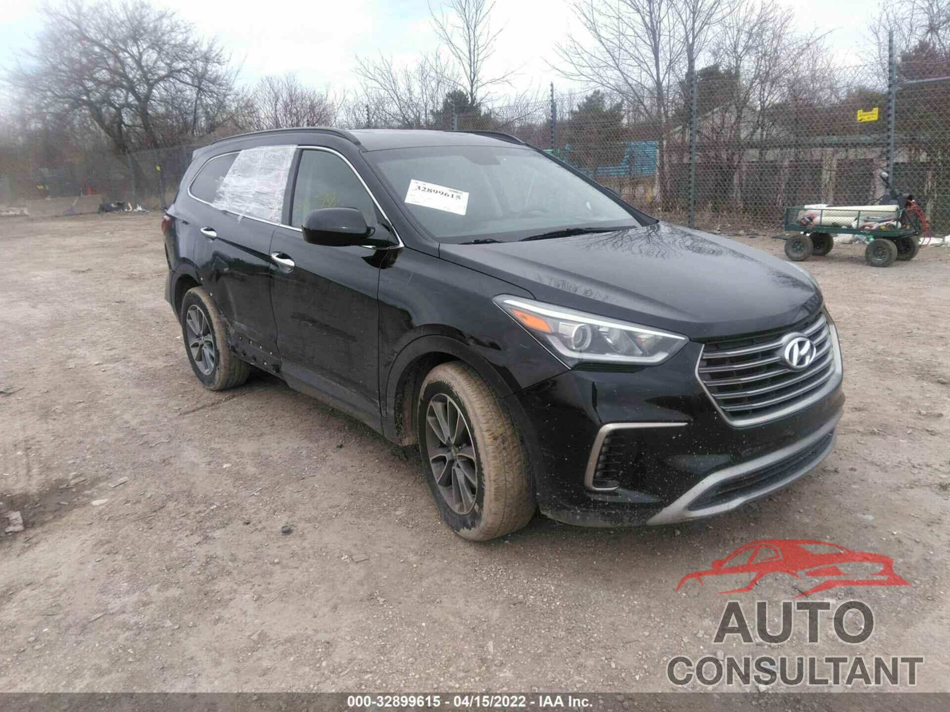 HYUNDAI SANTA FE 2017 - KM8SM4HF5HU172165