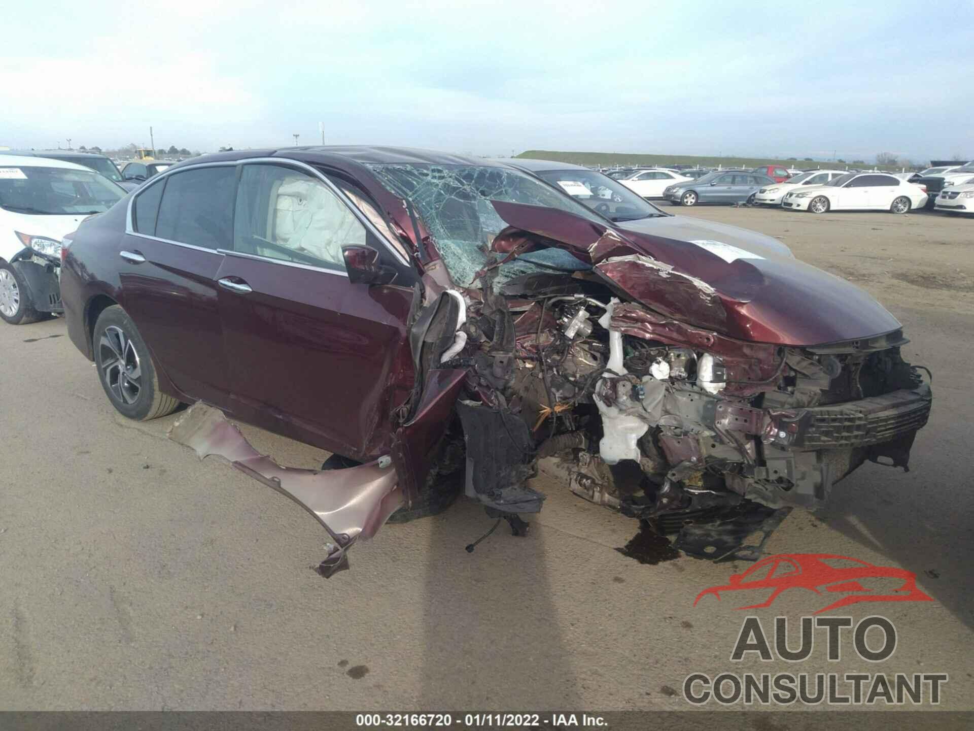HONDA ACCORD SEDAN 2017 - 1HGCR2F31HA082442