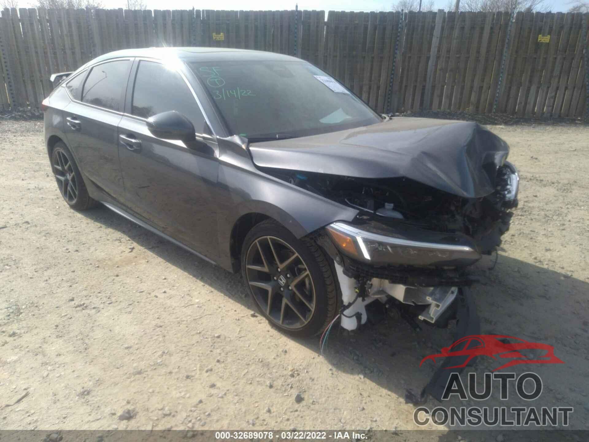 HONDA CIVIC HATCHBACK 2022 - 19XFL1H85NE006098