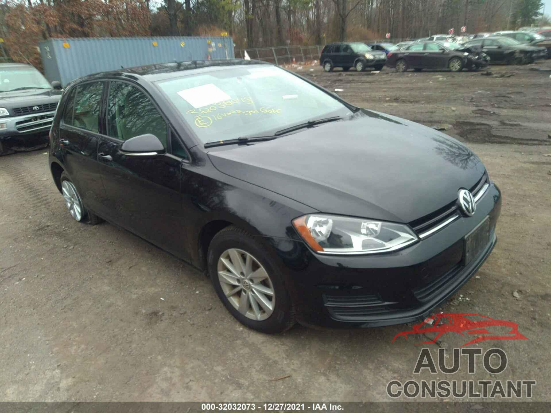 VOLKSWAGEN GOLF 2016 - 3VW217AU2GM008430