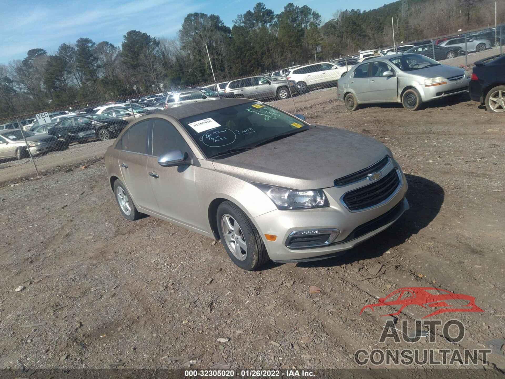 CHEVROLET CRUZE LIMITED 2016 - 1G1PE5SBXG7125531