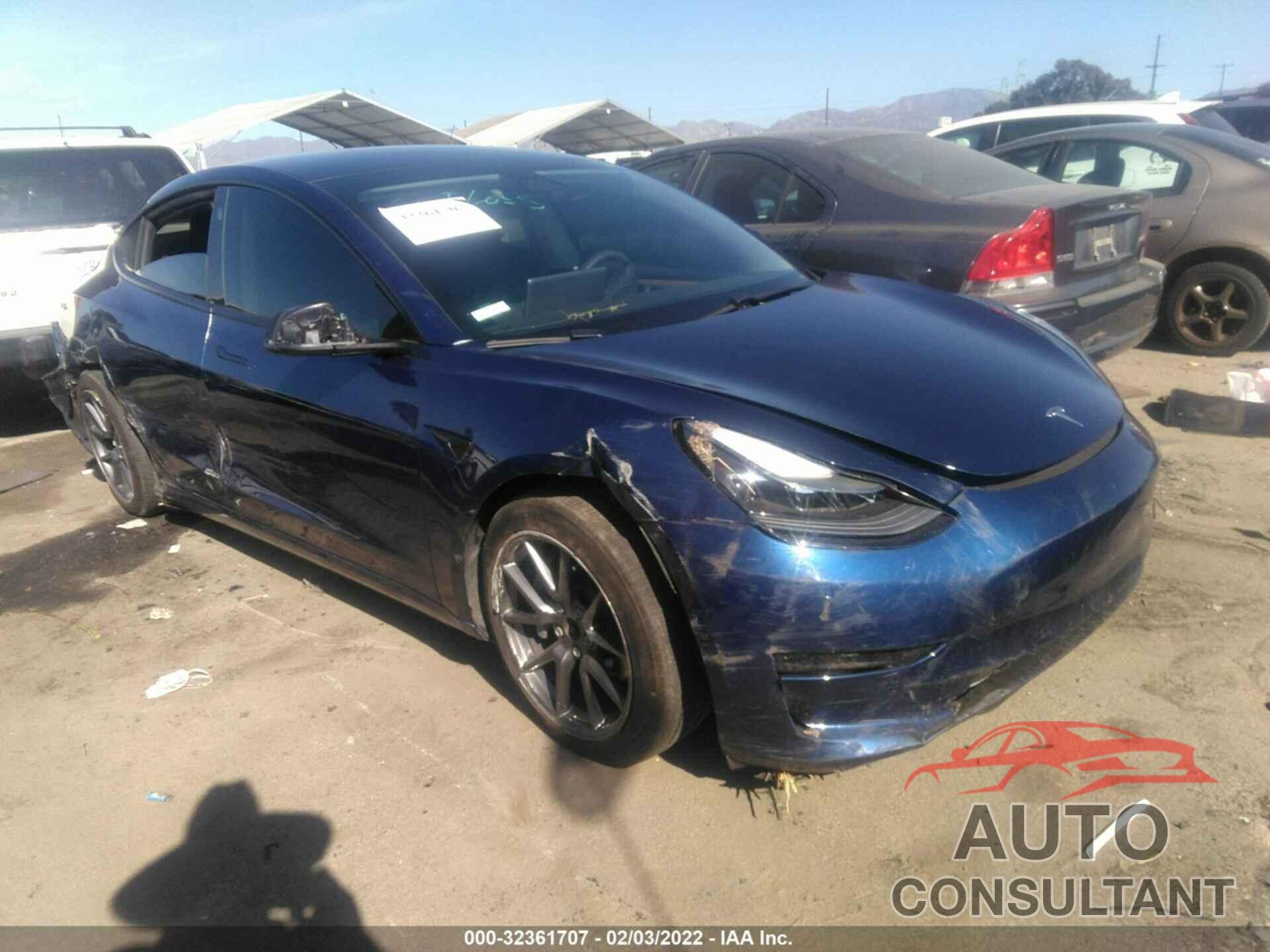 TESLA MODEL 3 2021 - 5YJ3E1EA2MF991165