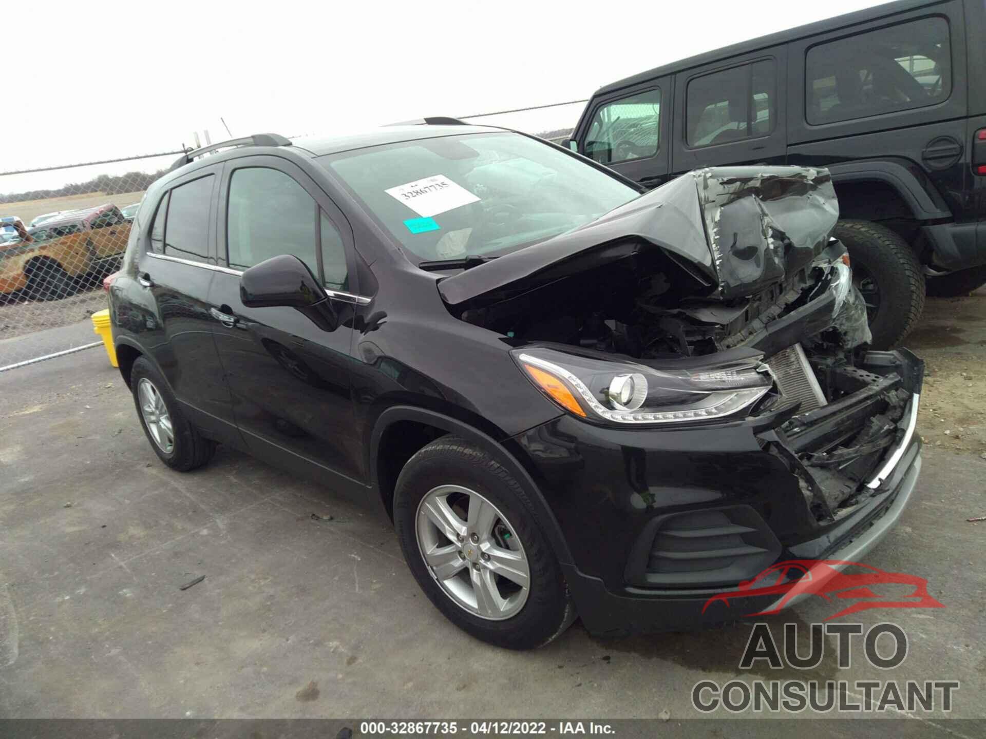 CHEVROLET TRAX 2020 - KL7CJLSB5LB020017