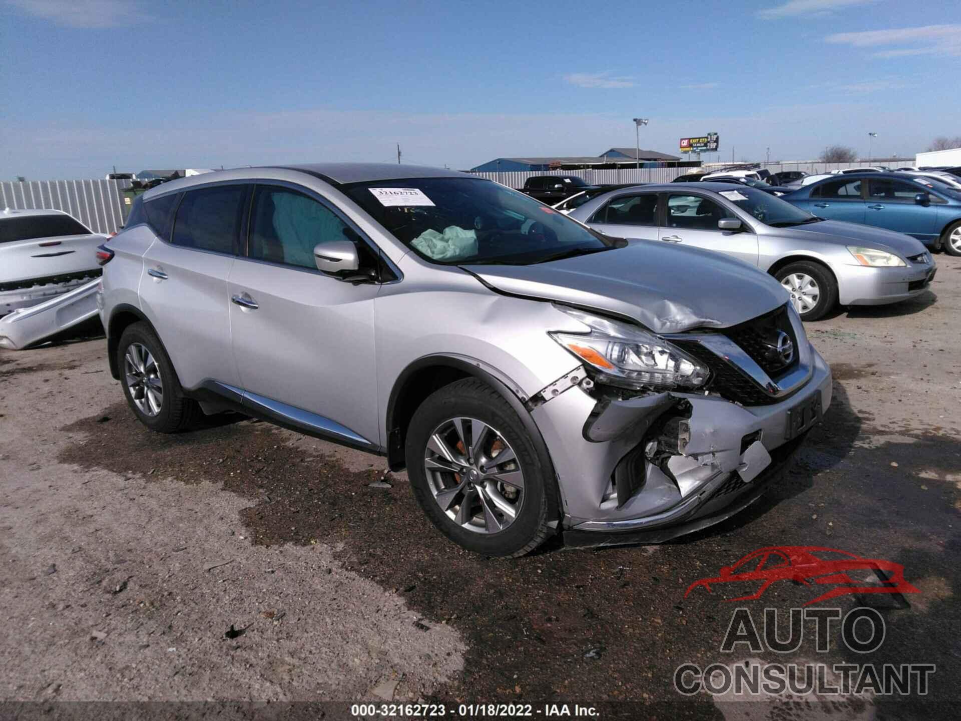 NISSAN MURANO 2017 - 5N1AZ2MG4HN197102