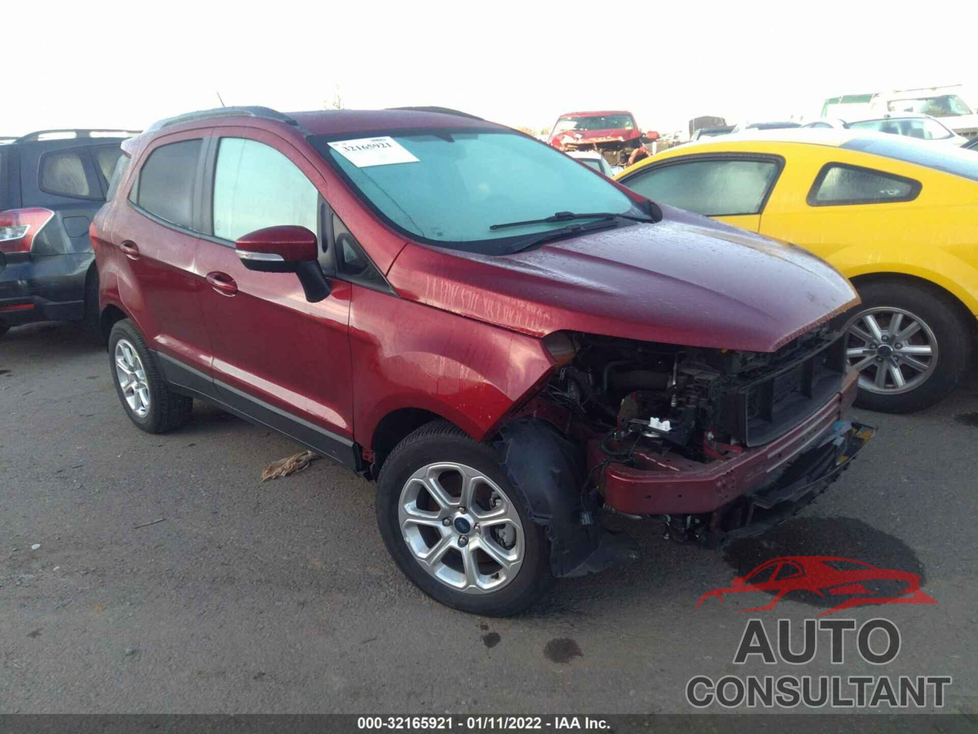 FORD ECOSPORT 2019 - MAJ3S2GE5KC287220