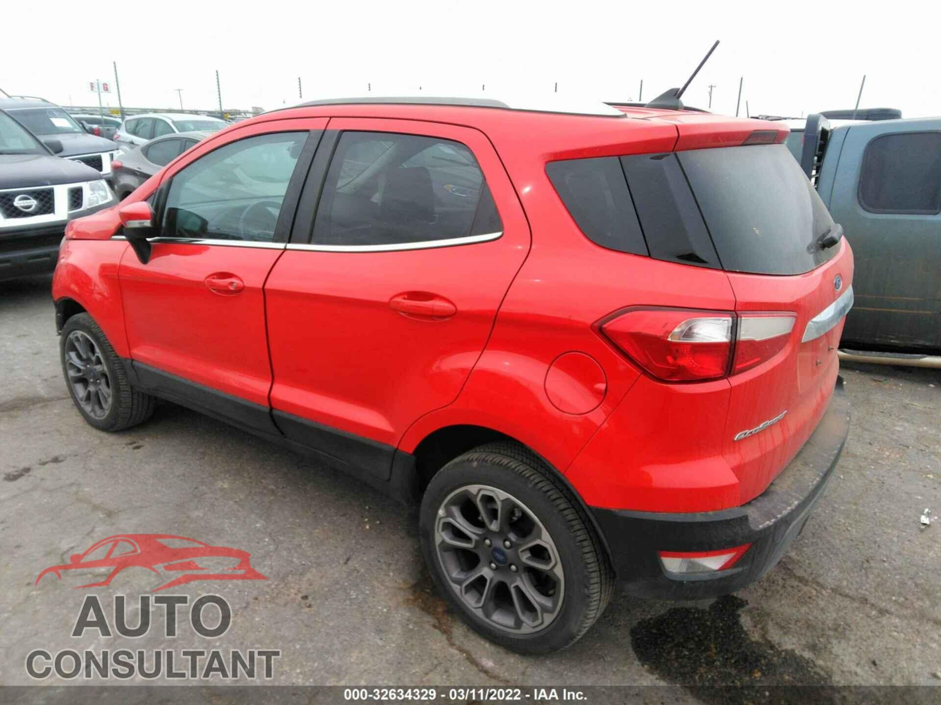FORD ECOSPORT 2021 - MAJ6S3KL7MC401956