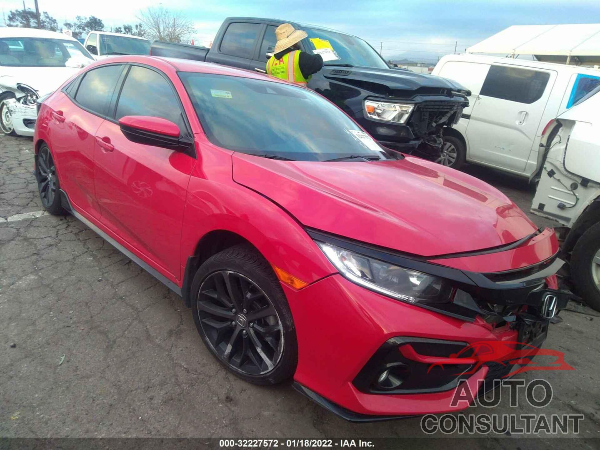 HONDA CIVIC HATCHBACK 2020 - SHHFK7H42LU400599