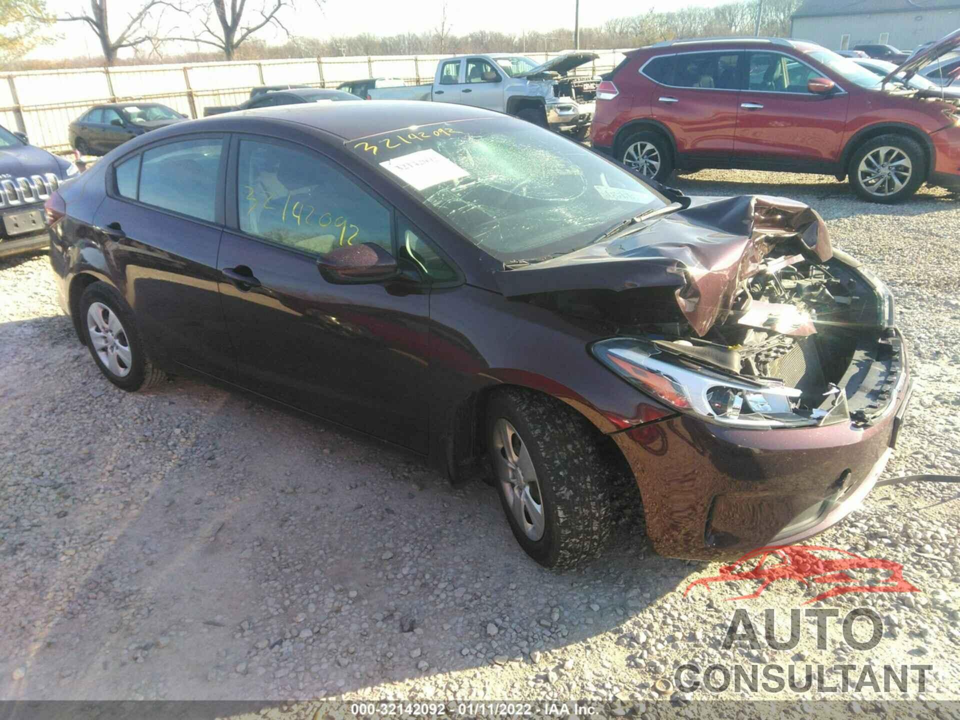 KIA FORTE 2018 - 3KPFK4A71JE206525