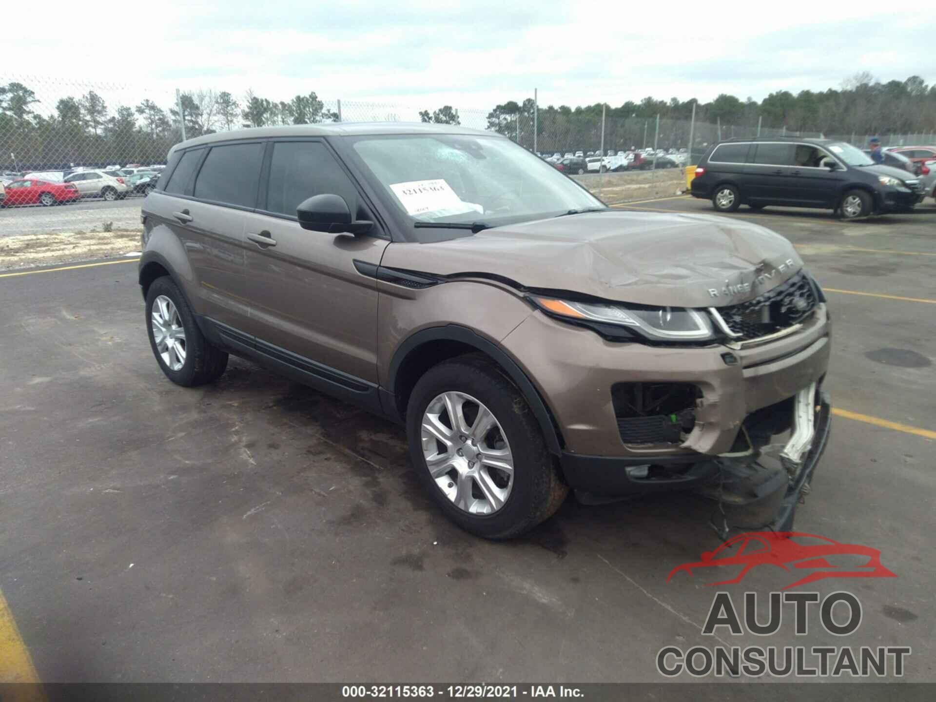 LAND ROVER RANGE ROVER EVOQUE 2017 - SALVP2BG8HH241155