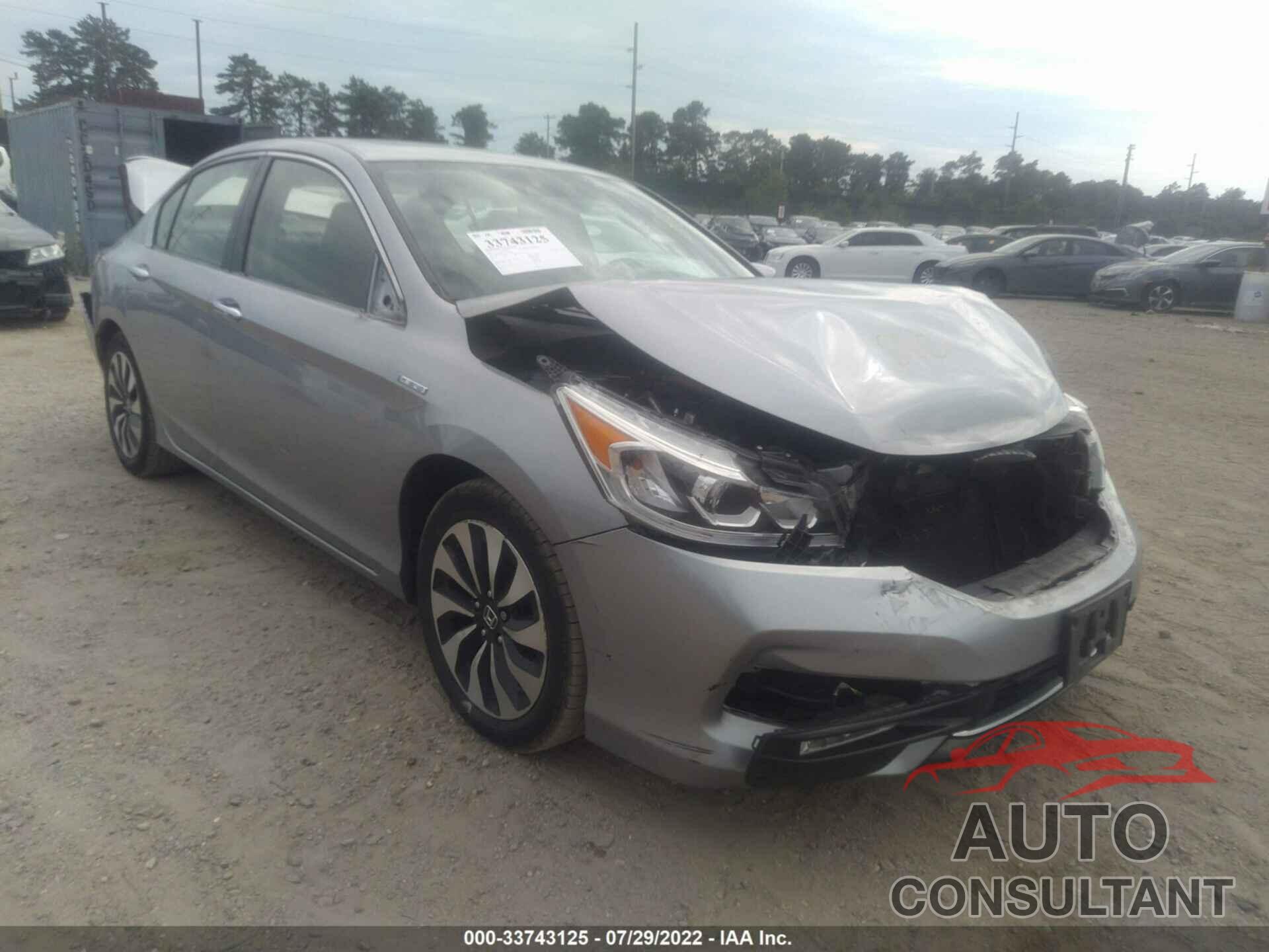 HONDA ACCORD HYBRID 2017 - JHMCR6F59HC020605