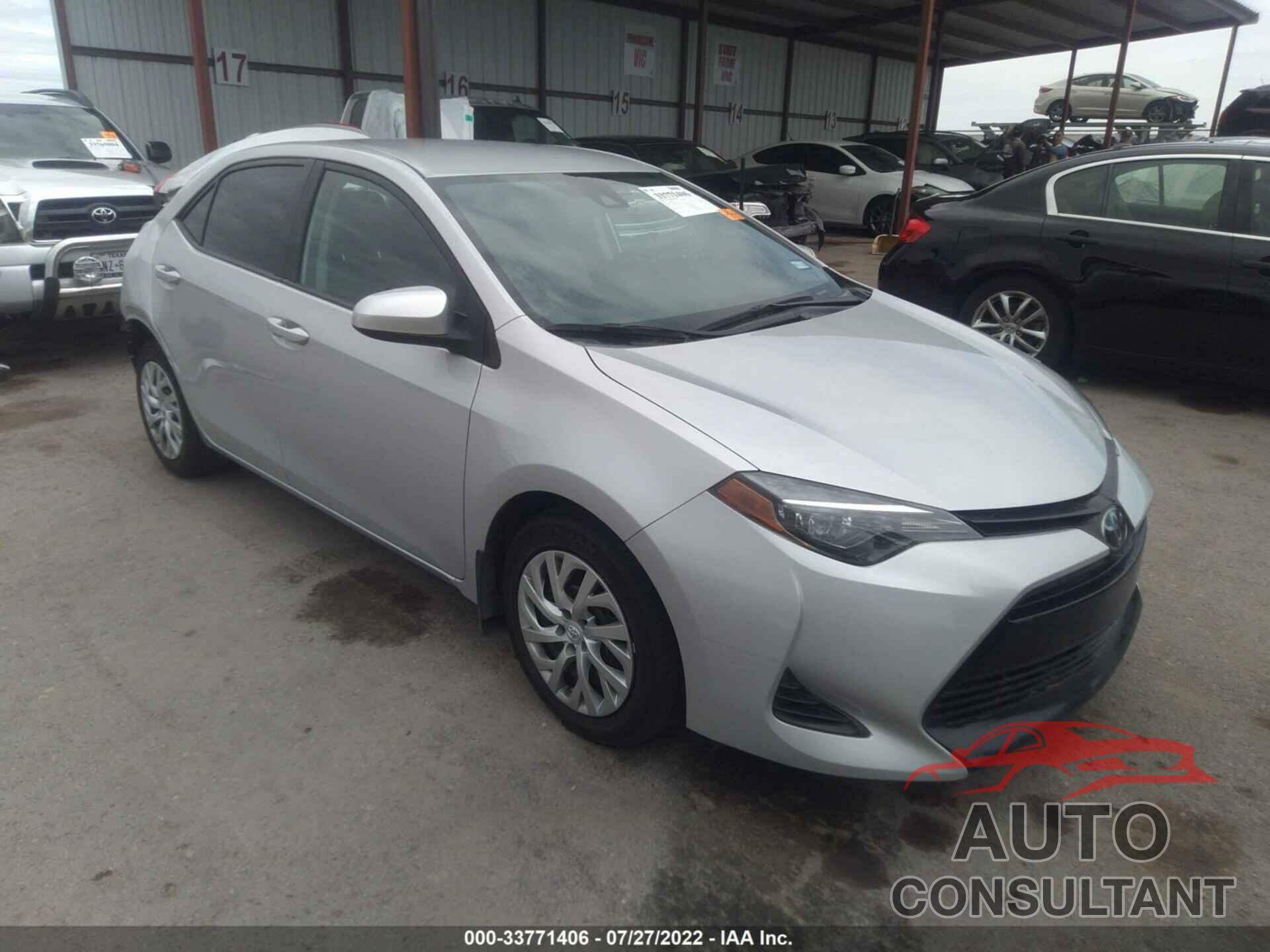 TOYOTA COROLLA 2019 - 2T1BURHE8KC182976