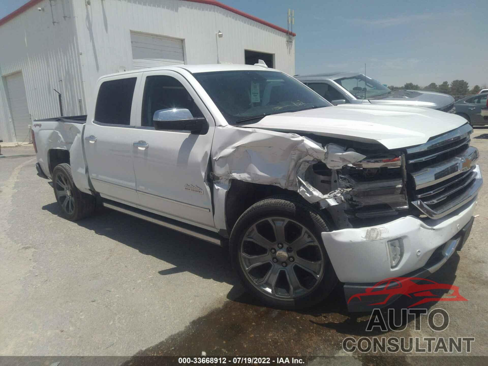 CHEVROLET SILVERADO 1500 2017 - 3GCUKTEJ8HG361787