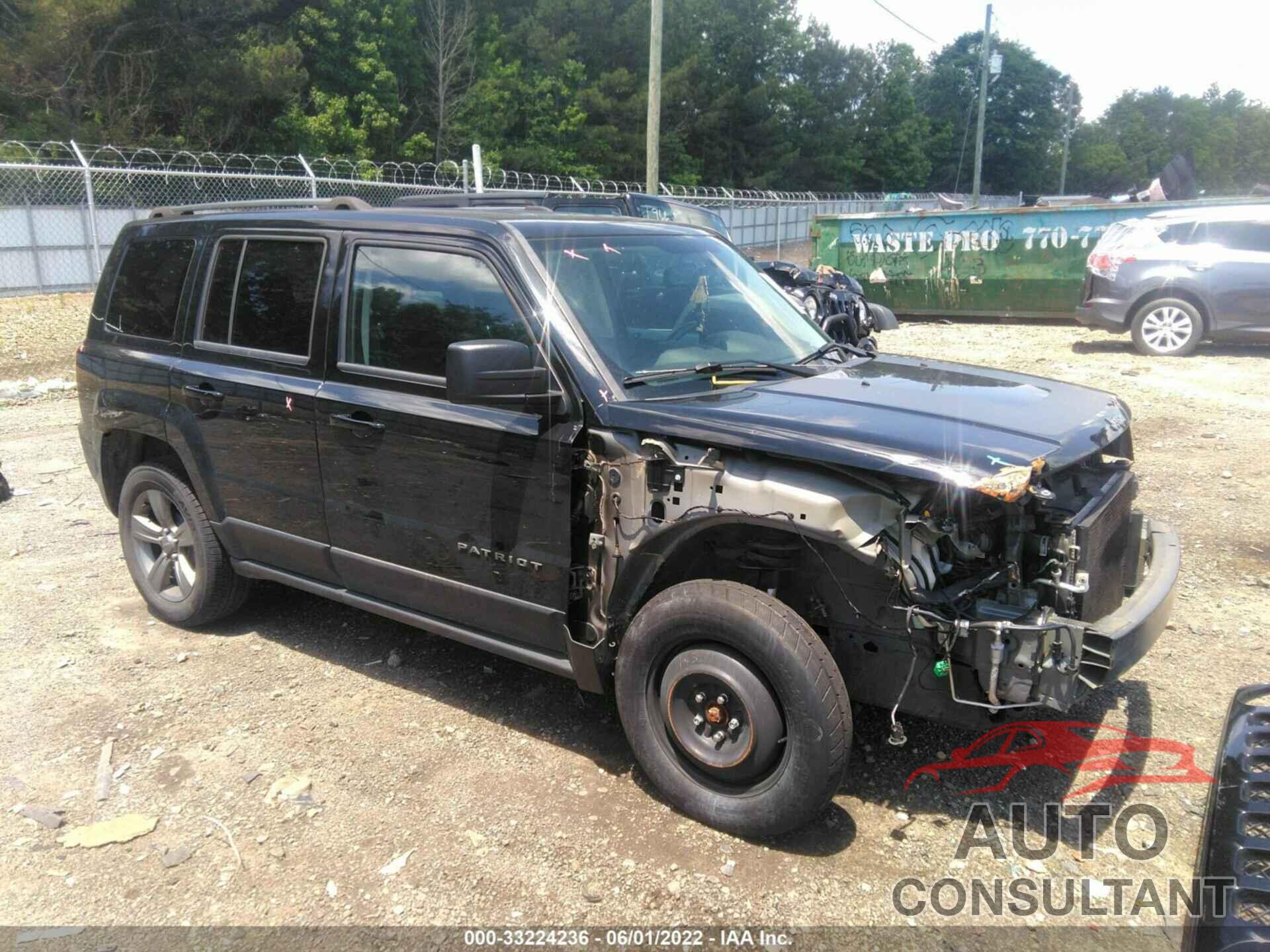 JEEP PATRIOT 2017 - 1C4NJPBA4HD185515