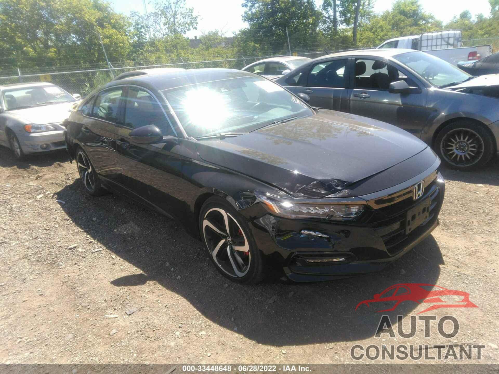 HONDA ACCORD SEDAN 2018 - 1HGCV2F30JA049076