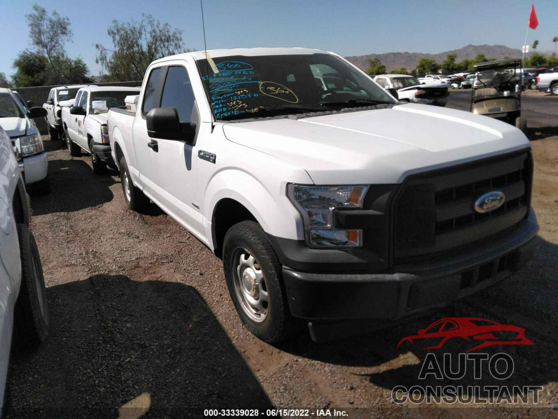 FORD F-150 2017 - 1FTEX1CG2HKD84587
