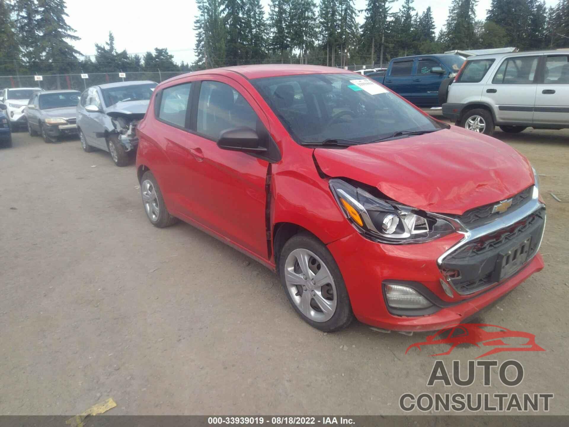 CHEVROLET SPARK 2019 - KL8CB6SAXKC733490