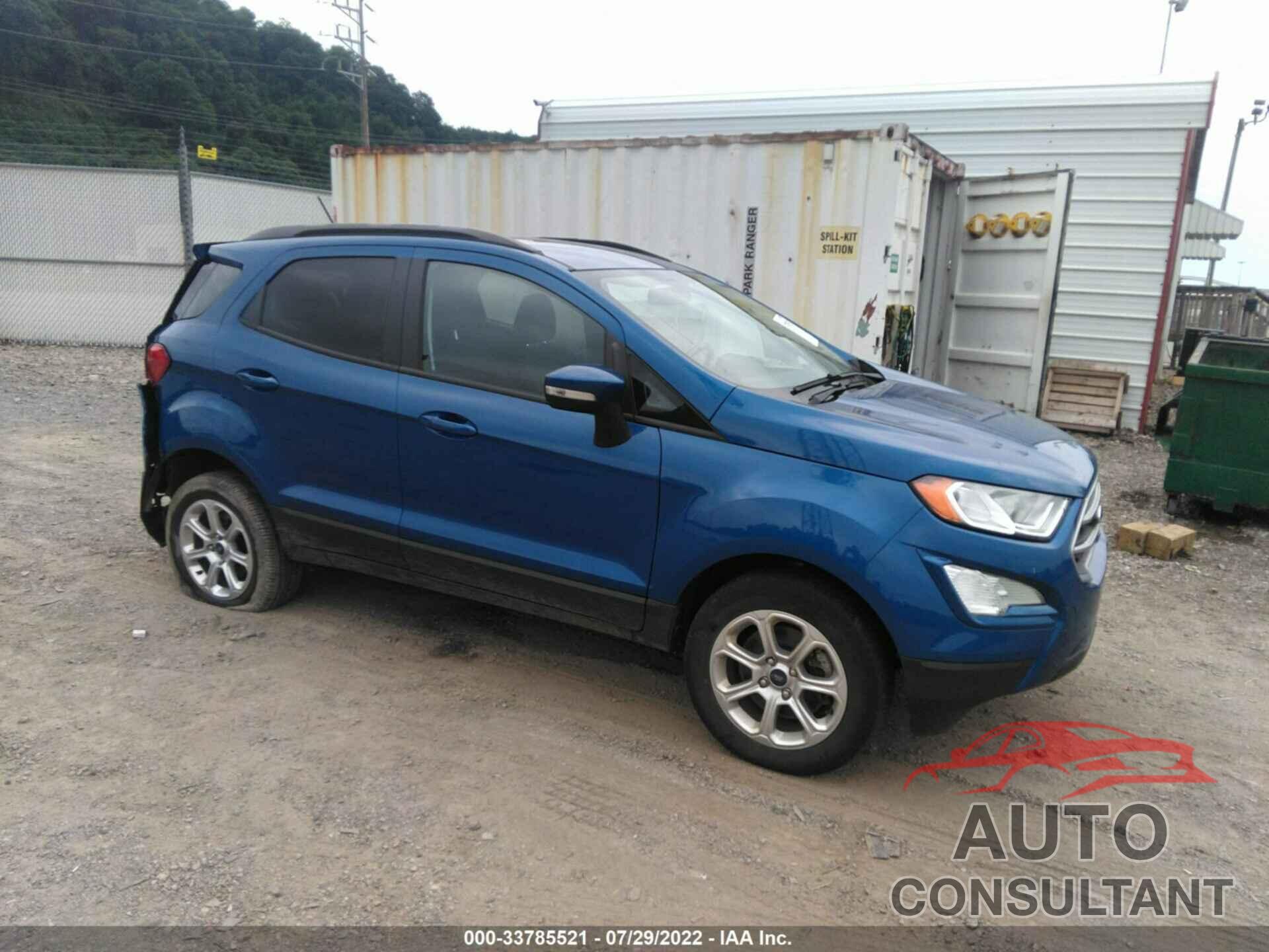 FORD ECOSPORT 2020 - MAJ6S3GL1LC352955