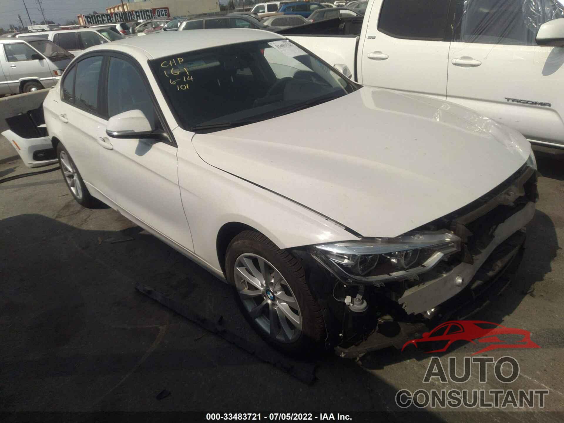 BMW 3 SERIES 2018 - WBA8A9C50JAH13617
