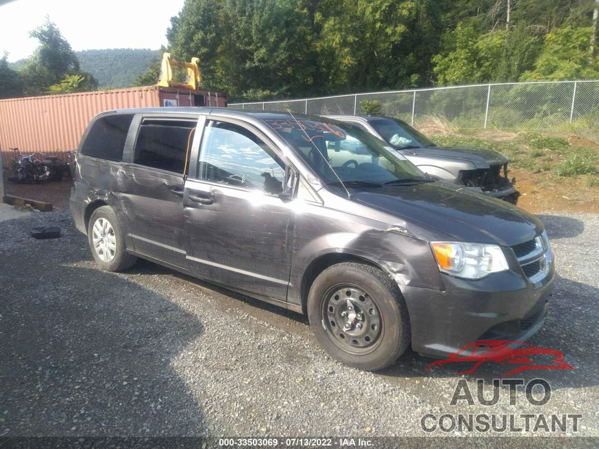 DODGE GRAND CARAVAN 2018 - 2C4RDGBGXJR150851