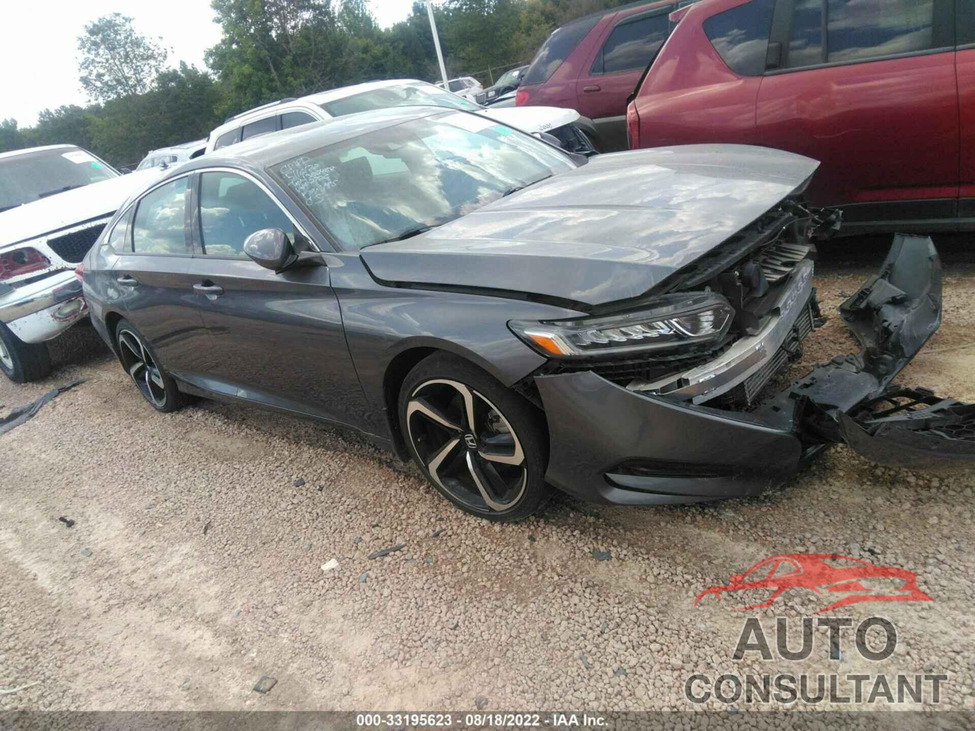 HONDA ACCORD SEDAN 2018 - 1HGCV1F38JA112726