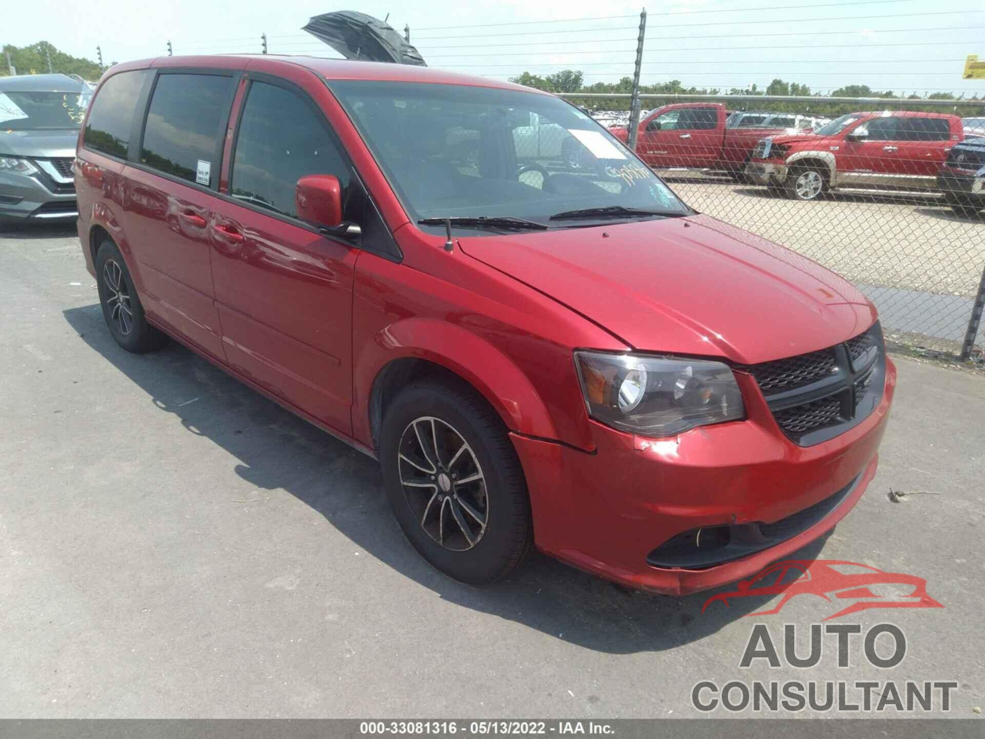 DODGE GRAND CARAVAN 2016 - 2C4RDGBG7GR154560