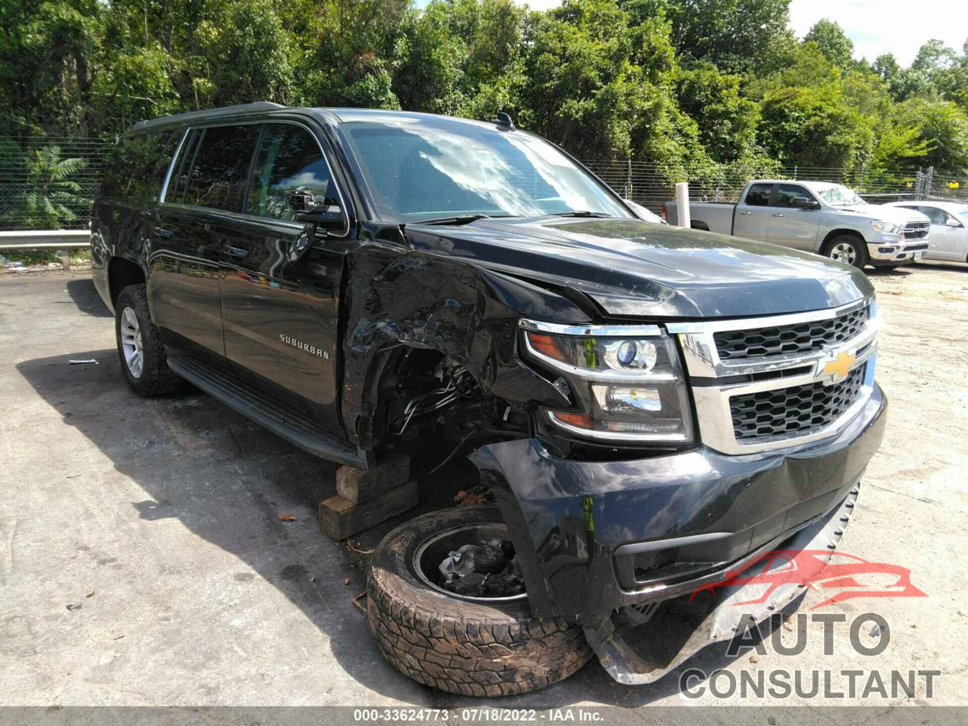 CHEVROLET SUBURBAN 2016 - 1GNSKHKC9GR449800