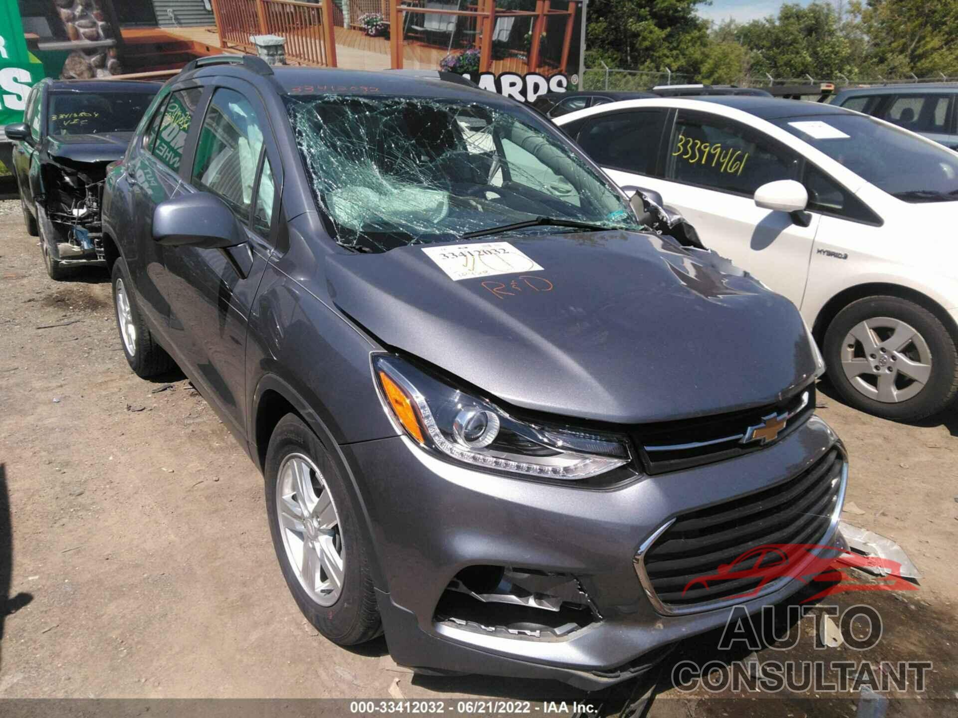 CHEVROLET TRAX 2020 - 3GNCJLSB6LL199337