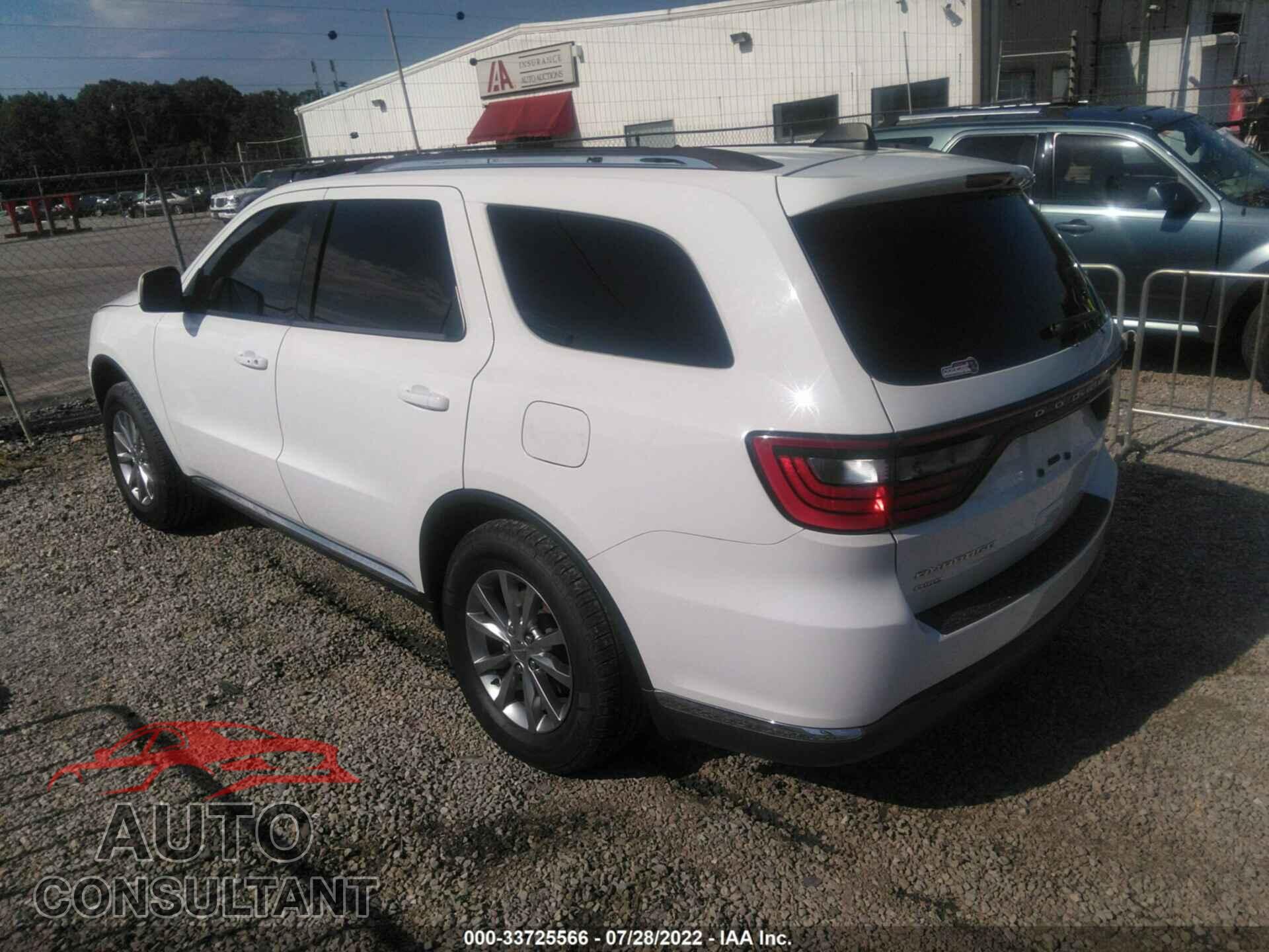 DODGE DURANGO 2017 - 1C4RDJAG6HC860718