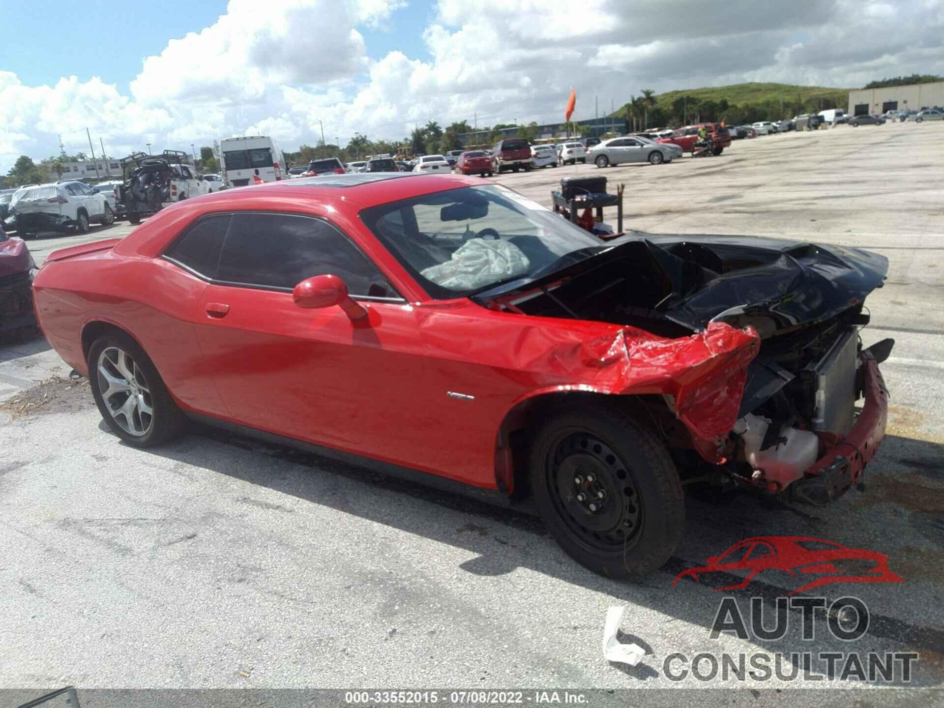 DODGE CHALLENGER 2016 - 2C3CDZBT2GH279538