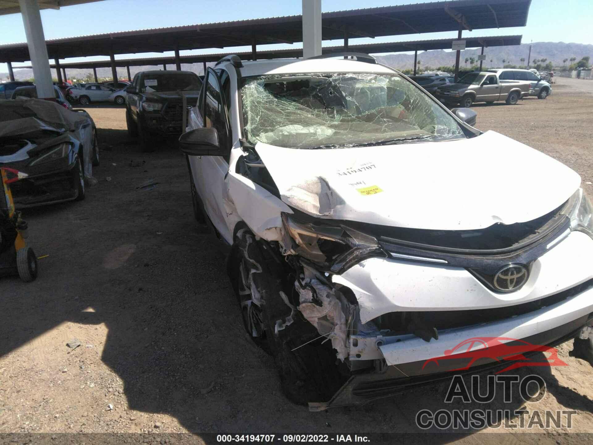 TOYOTA RAV4 2018 - JTMZFREV5JJ750701