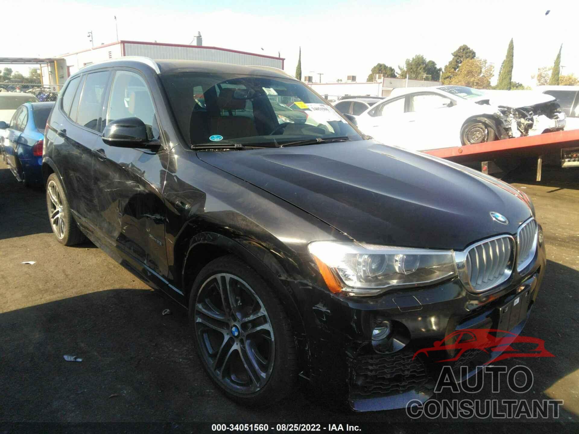 BMW X3 2016 - 5UXWX7C5XG0S16100