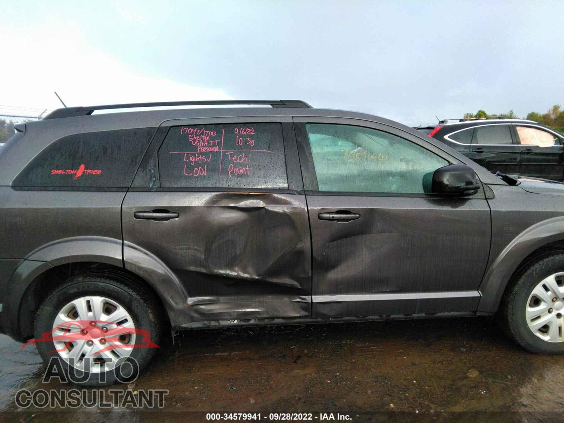 DODGE JOURNEY 2016 - 3C4PDCAB8GT234355