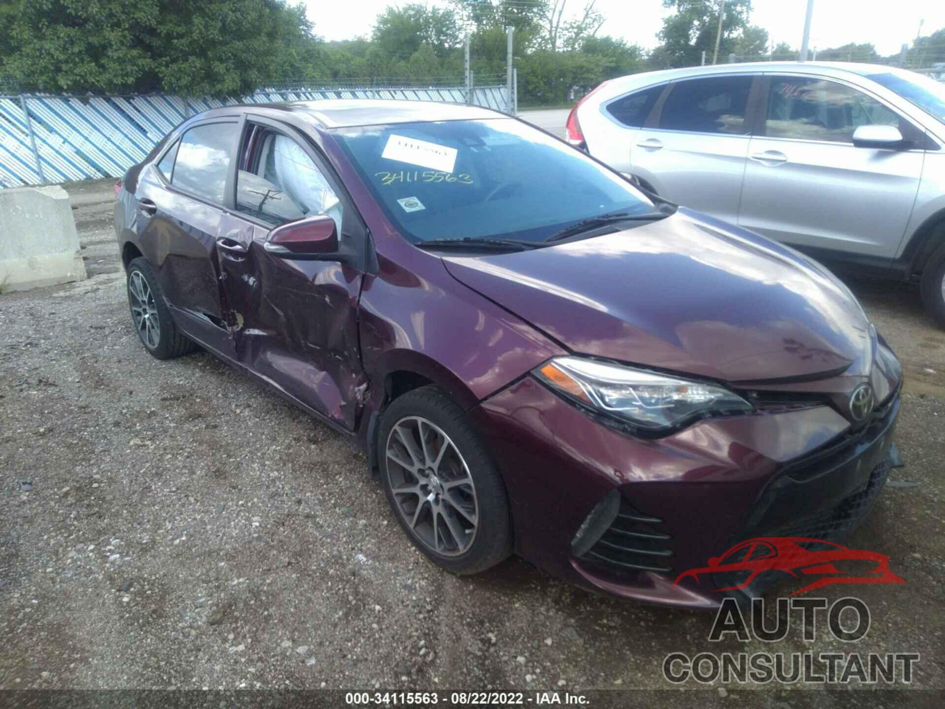 TOYOTA COROLLA 2017 - 5YFBURHE4HP635077