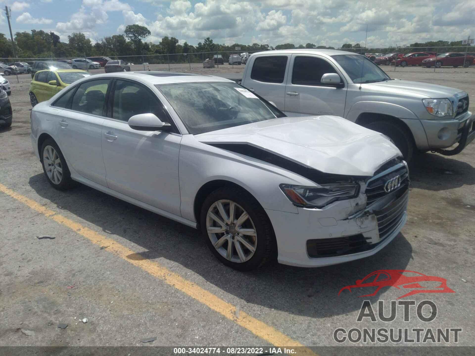 AUDI A6 2016 - WAUGFAFC0GN061587