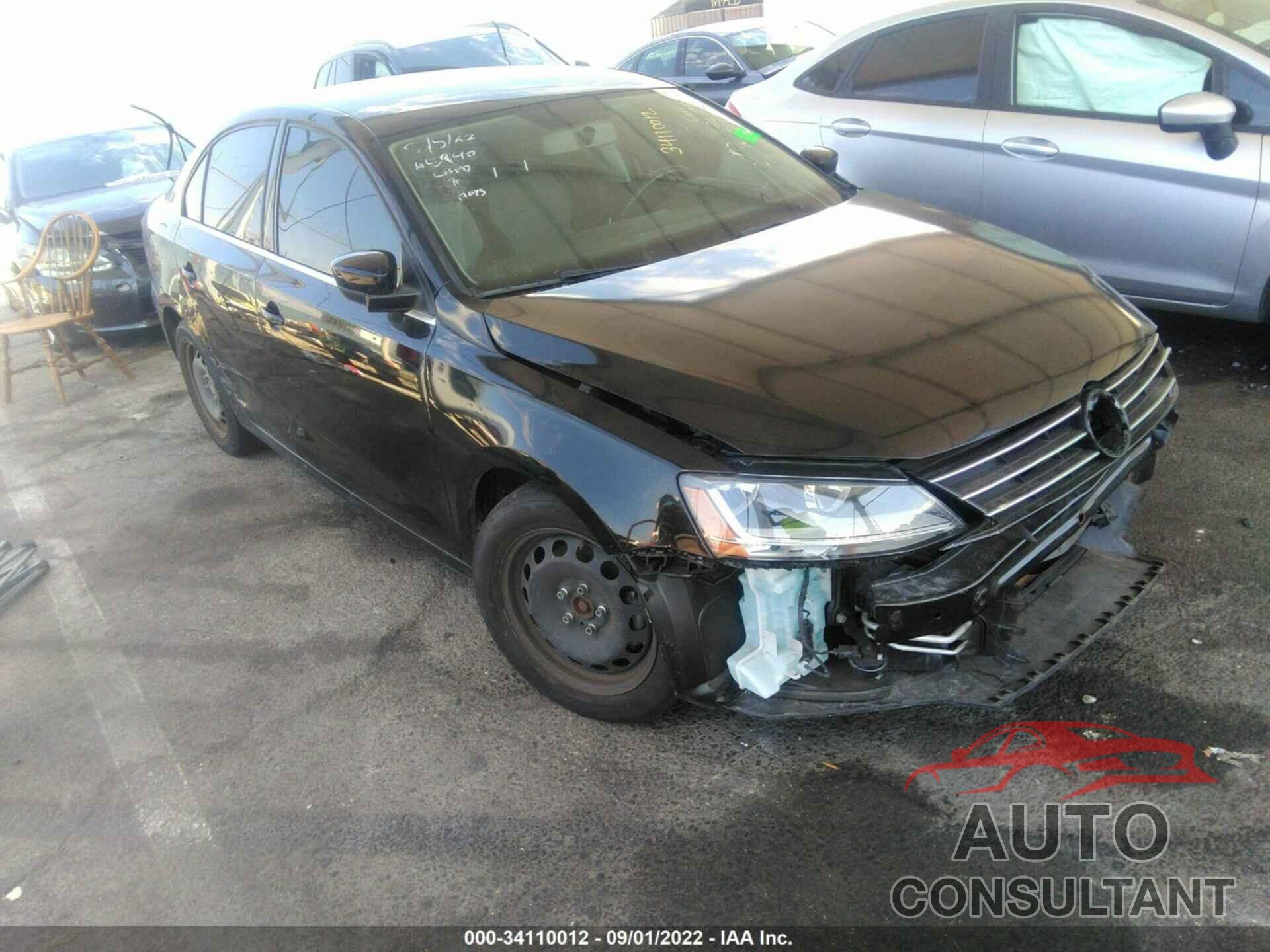 VOLKSWAGEN JETTA 2017 - 3VW2B7AJ9HM404052
