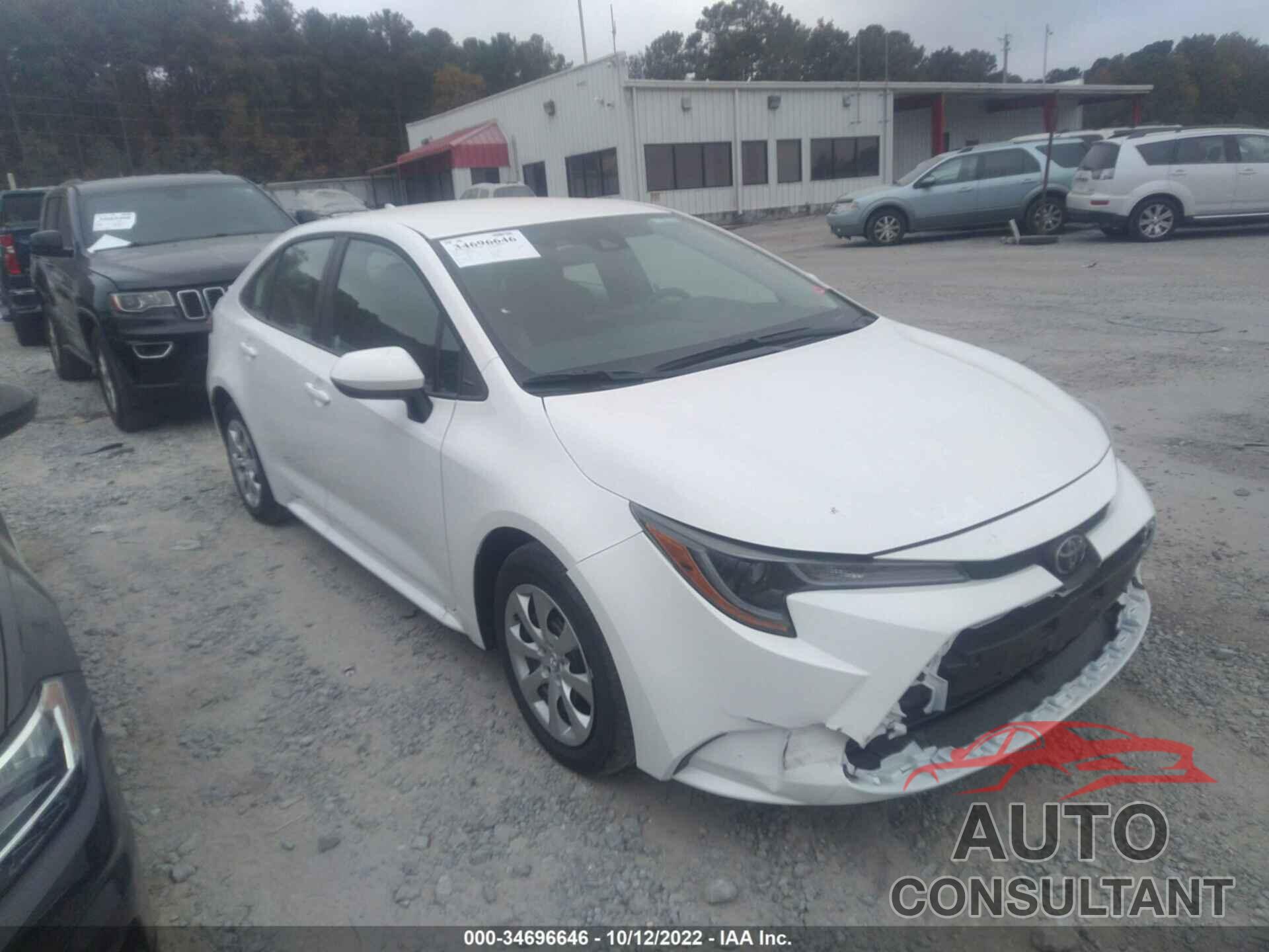 TOYOTA COROLLA 2022 - 5YFEPMAEXNP356147