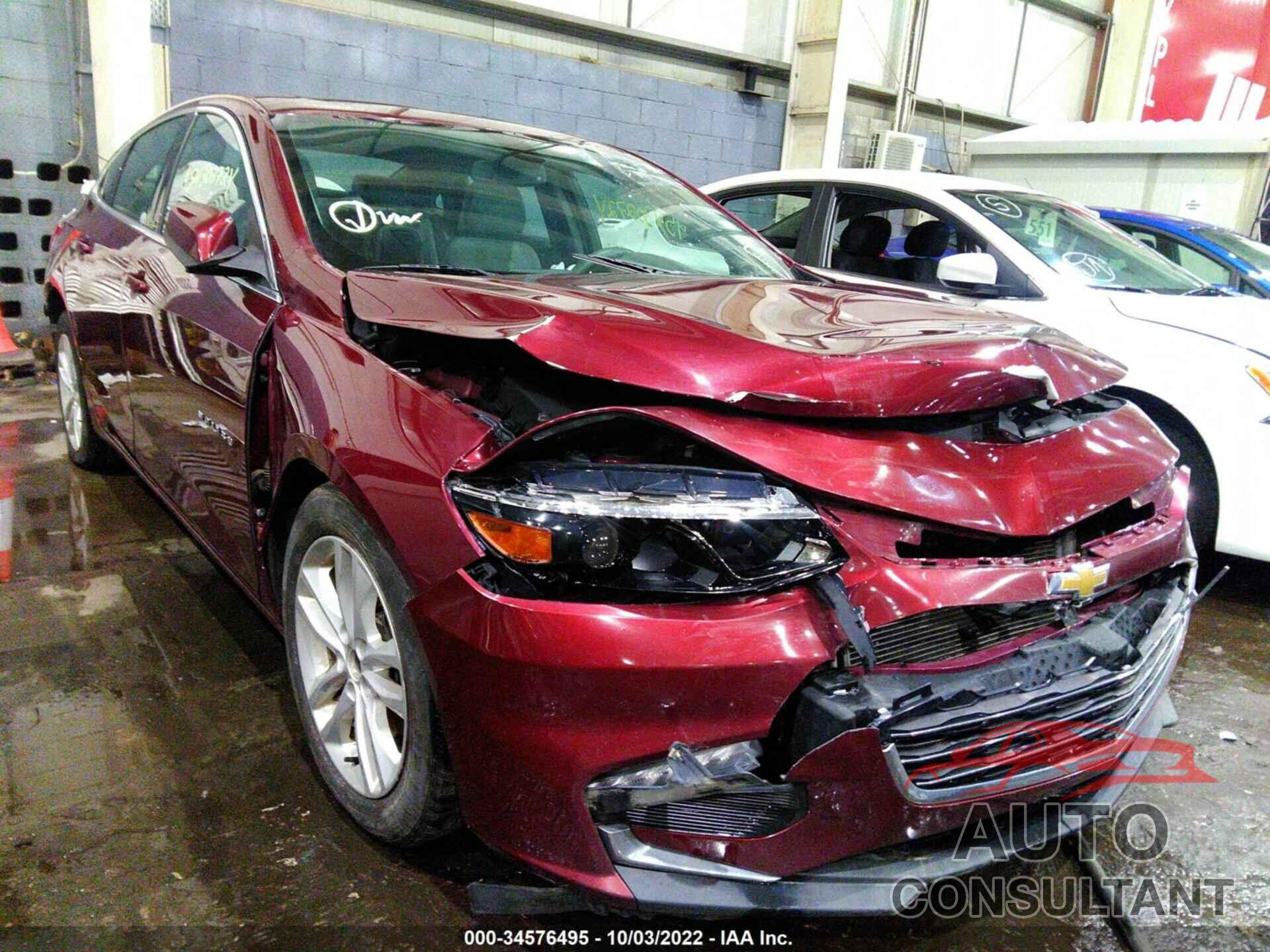 CHEVROLET MALIBU 2016 - 001ZE5ST0GF330508