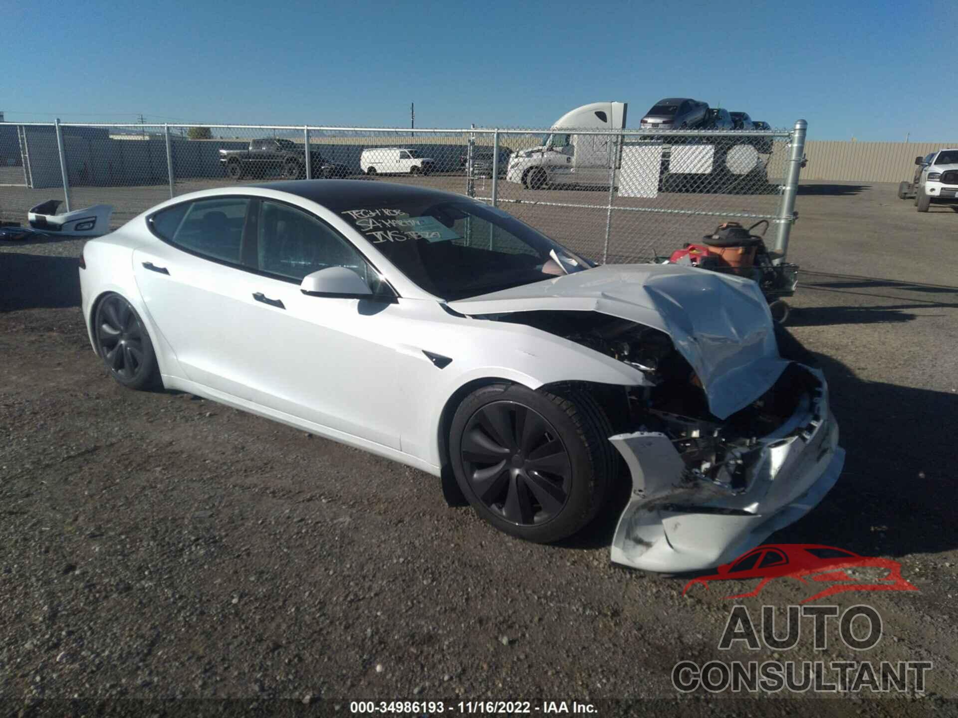 TESLA MODEL S 2022 - 5YJSA1E51NF473639