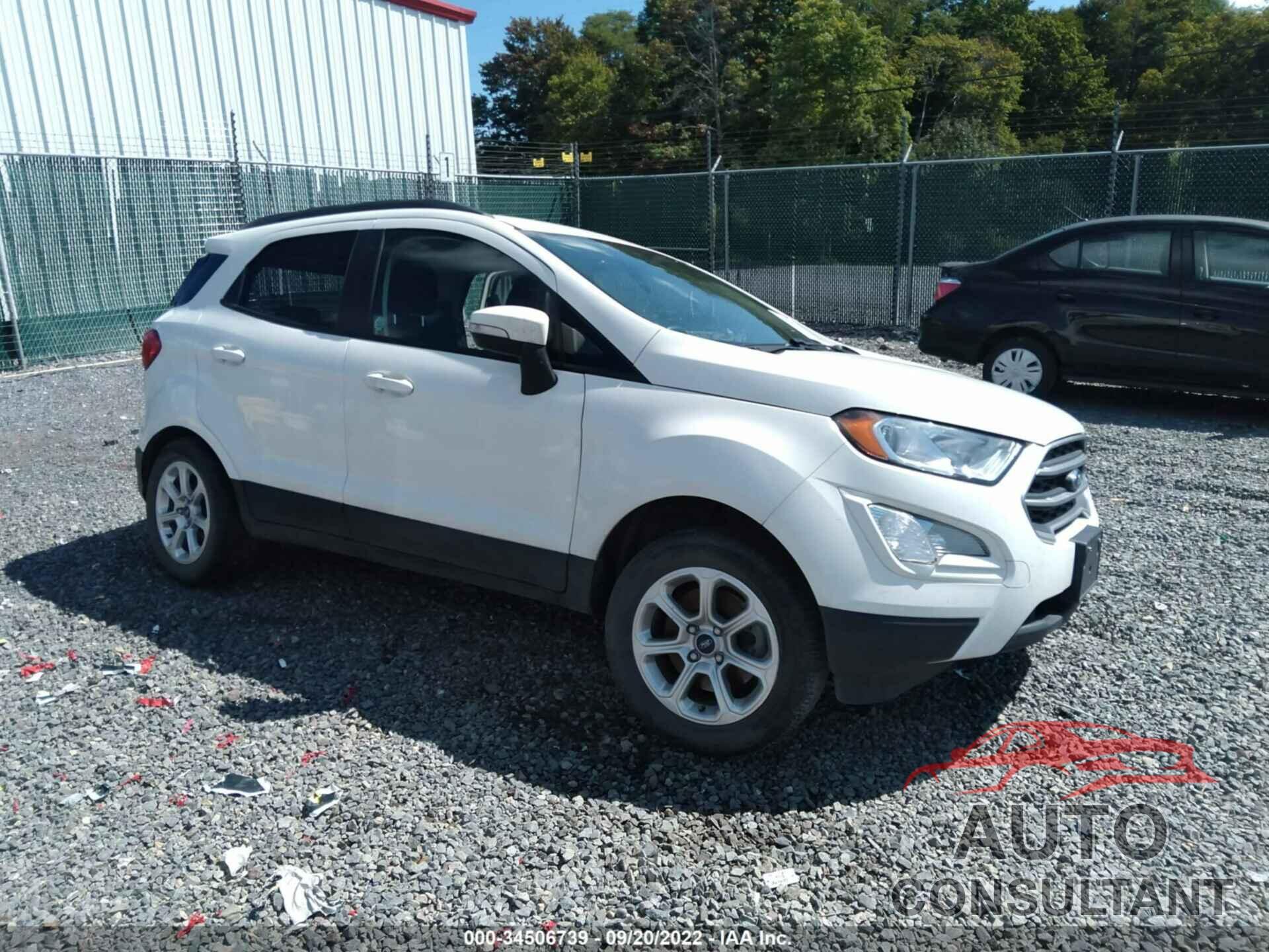 FORD ECOSPORT 2019 - MAJ3S2GE7KC269334