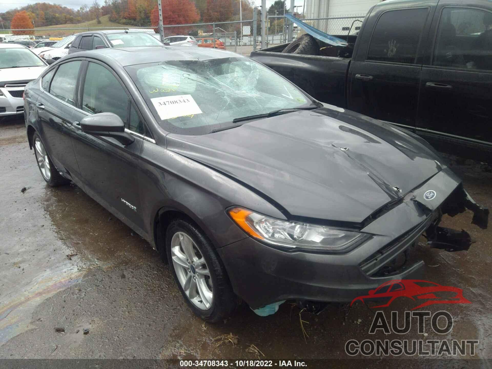 FORD FUSION HYBRID 2018 - 3FA6P0LUXJR249174