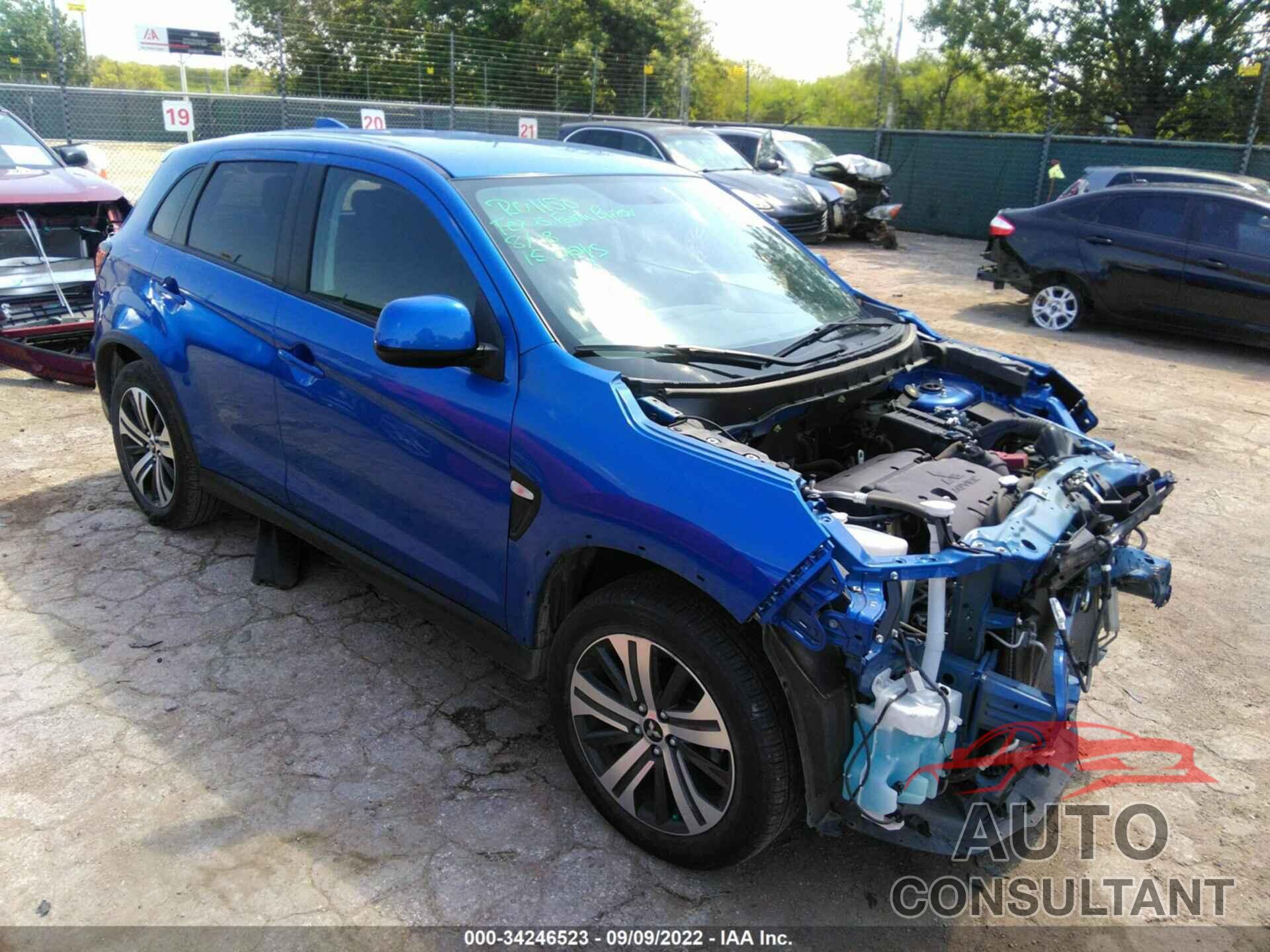 MITSUBISHI OUTLANDER SPORT 2020 - JA4AP3AU1LU027587