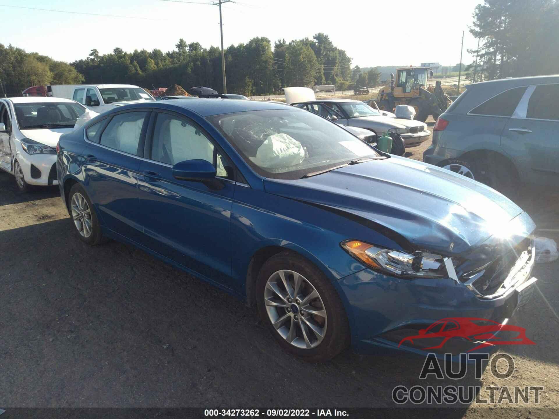 FORD FUSION 2017 - 3FA6P0H71HR346034