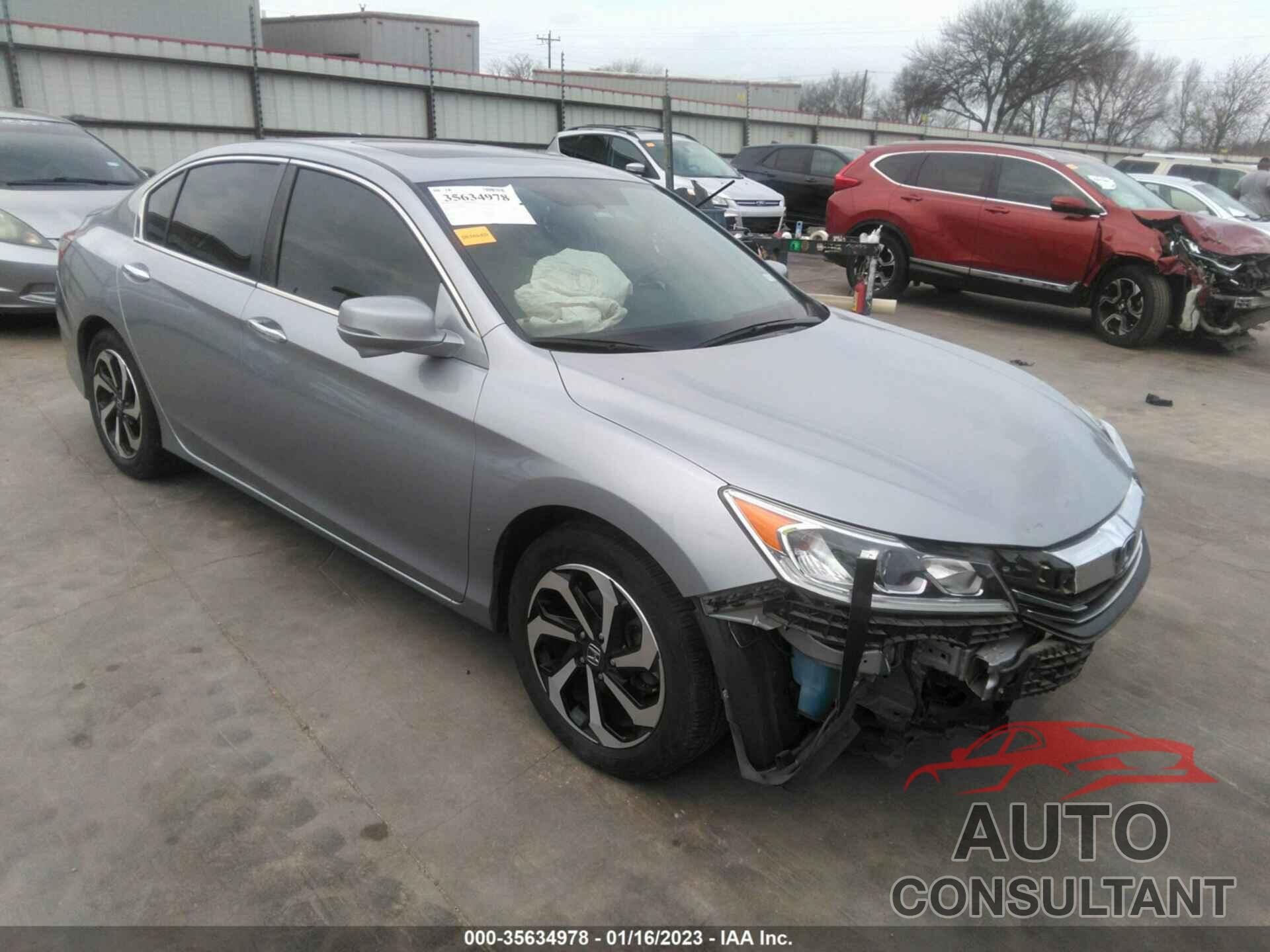 HONDA ACCORD SEDAN 2017 - 1HGCR2F88HA206993