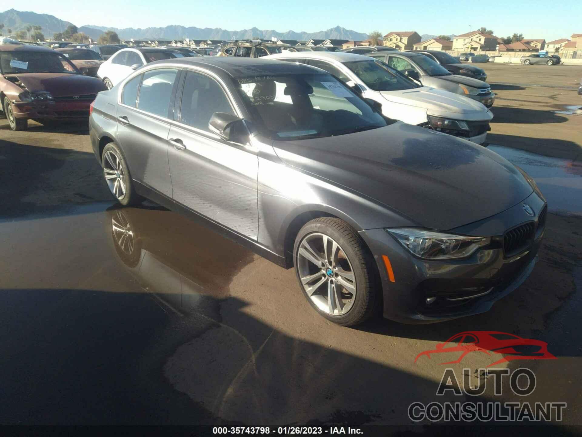 BMW 3 SERIES 2017 - WBA8D9C51HK677820